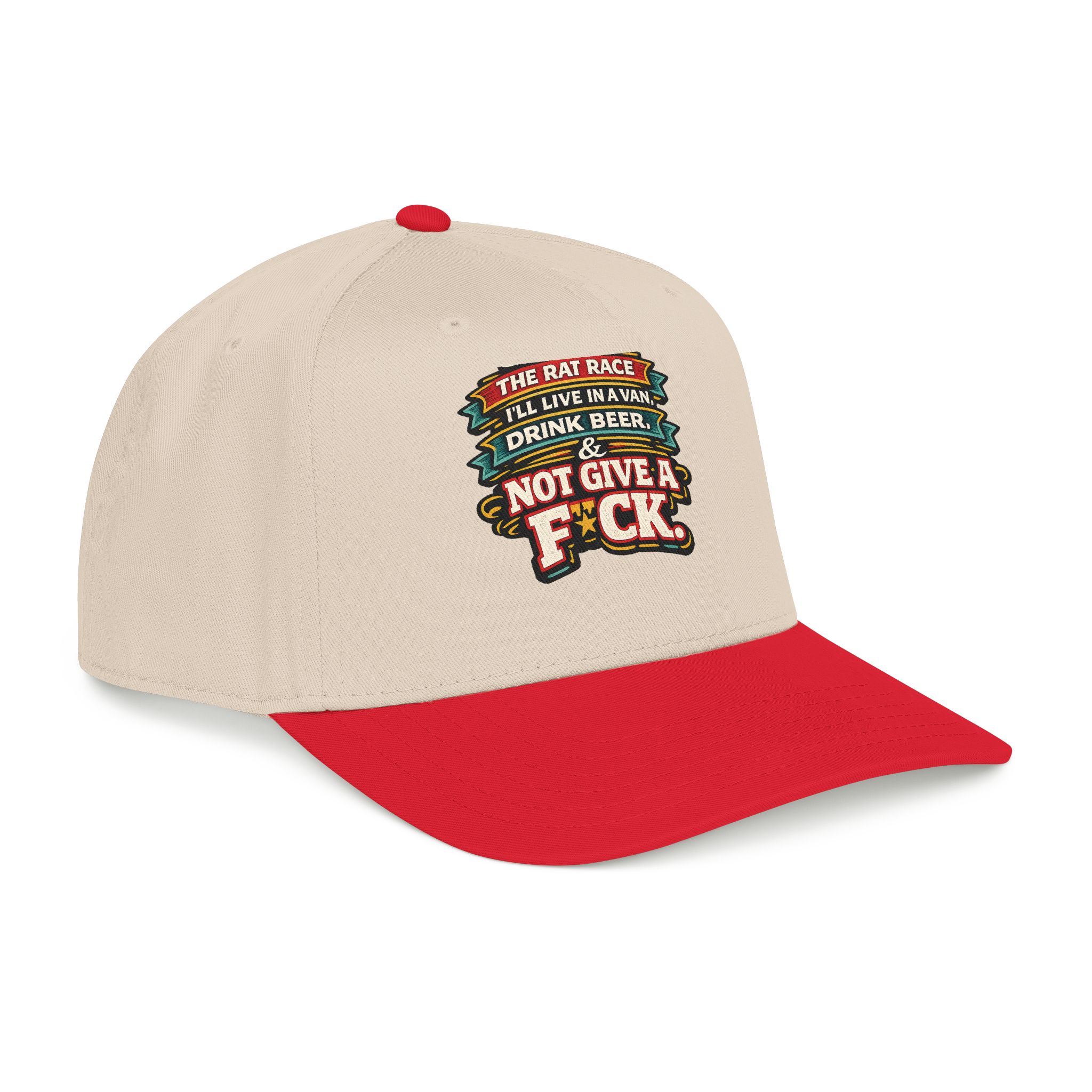 Baseball Cap - "Screw The Rat Race" Design F**K-Line