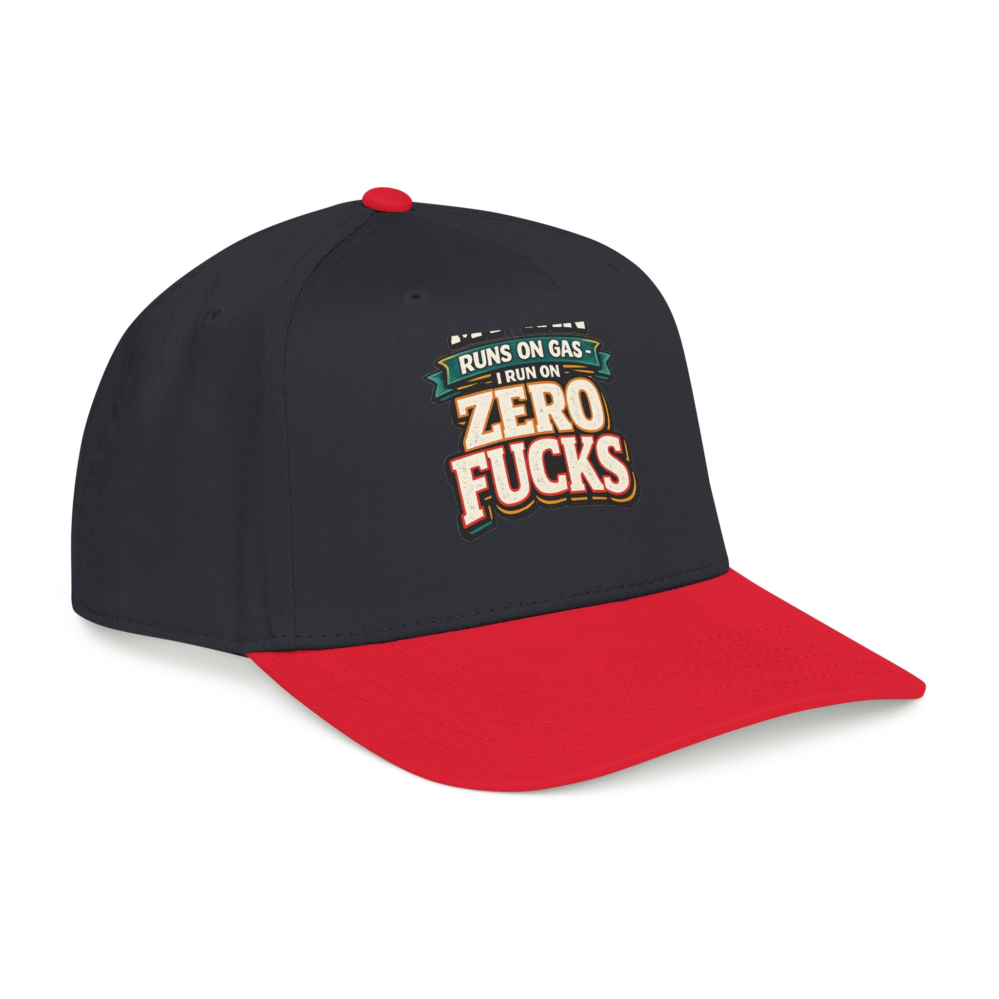 5638579972821237429_2048.jpeg Baseball Cap - "My Van Runs On Gas" Design F**K-Line