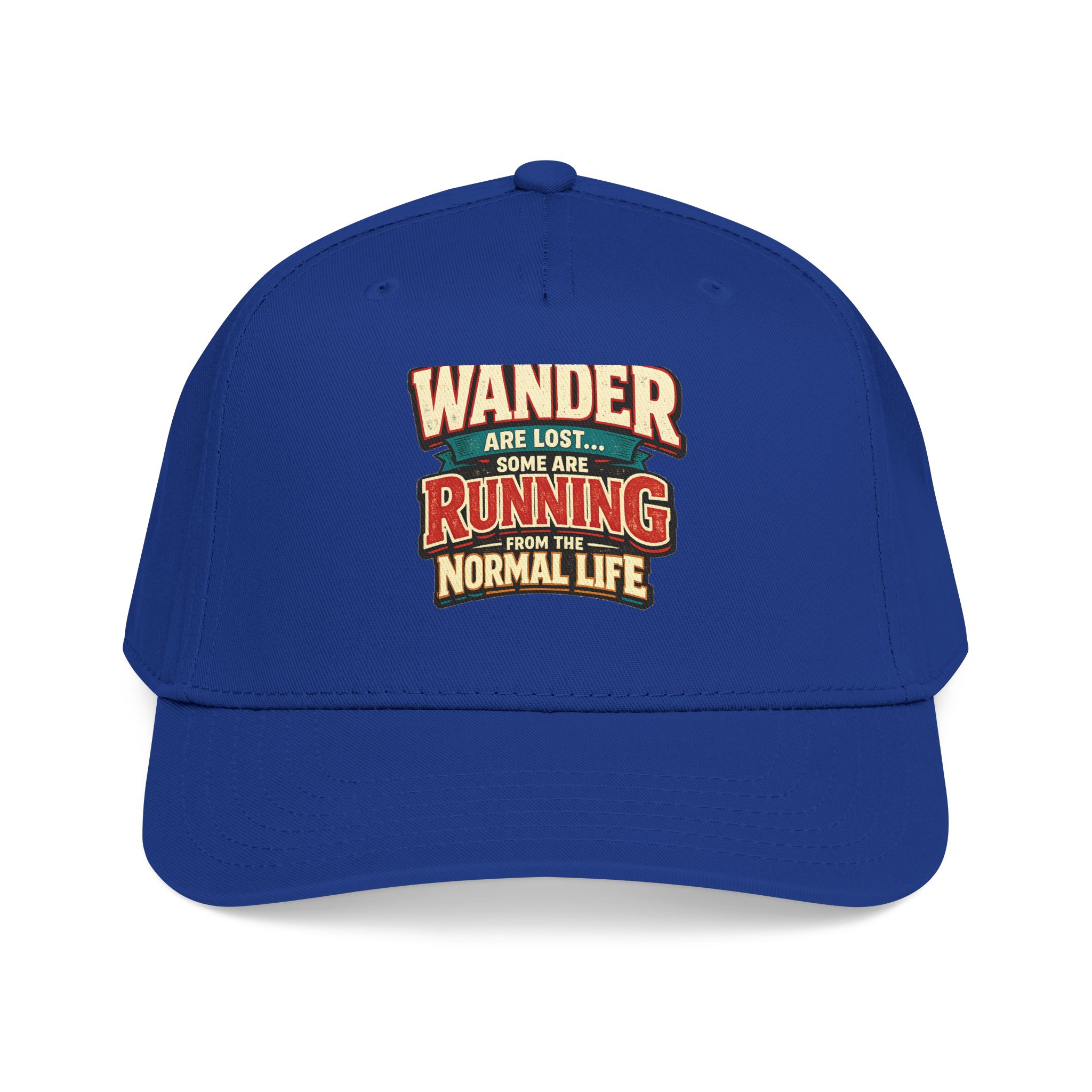 5644216805947539900_2048.jpeg Baseball Cap - "Not All Who Wander Are Lost" Design F**K-Line