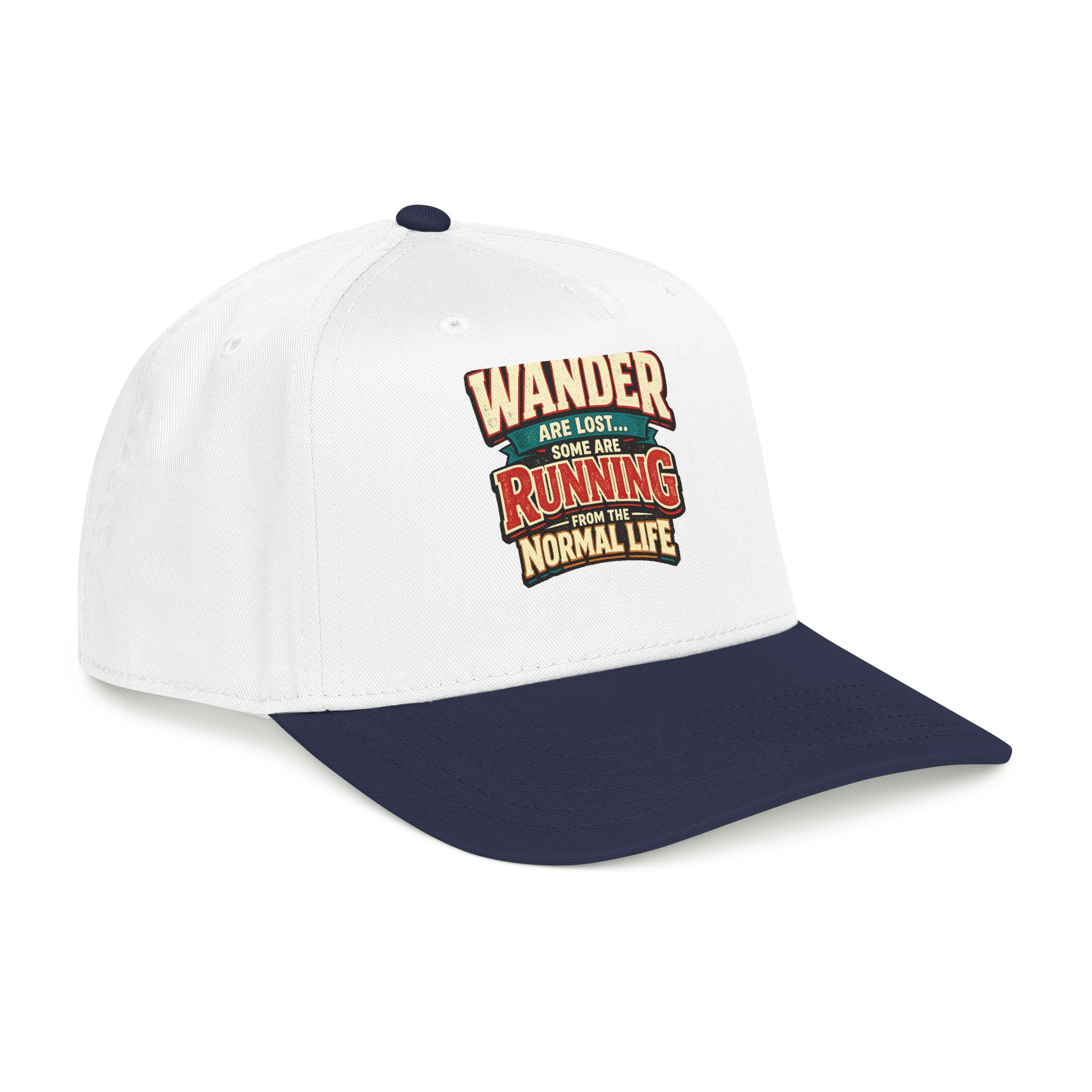 5651483862823632639_2048.jpeg Baseball Cap - "Not All Who Wander Are Lost" Design F**K-Line