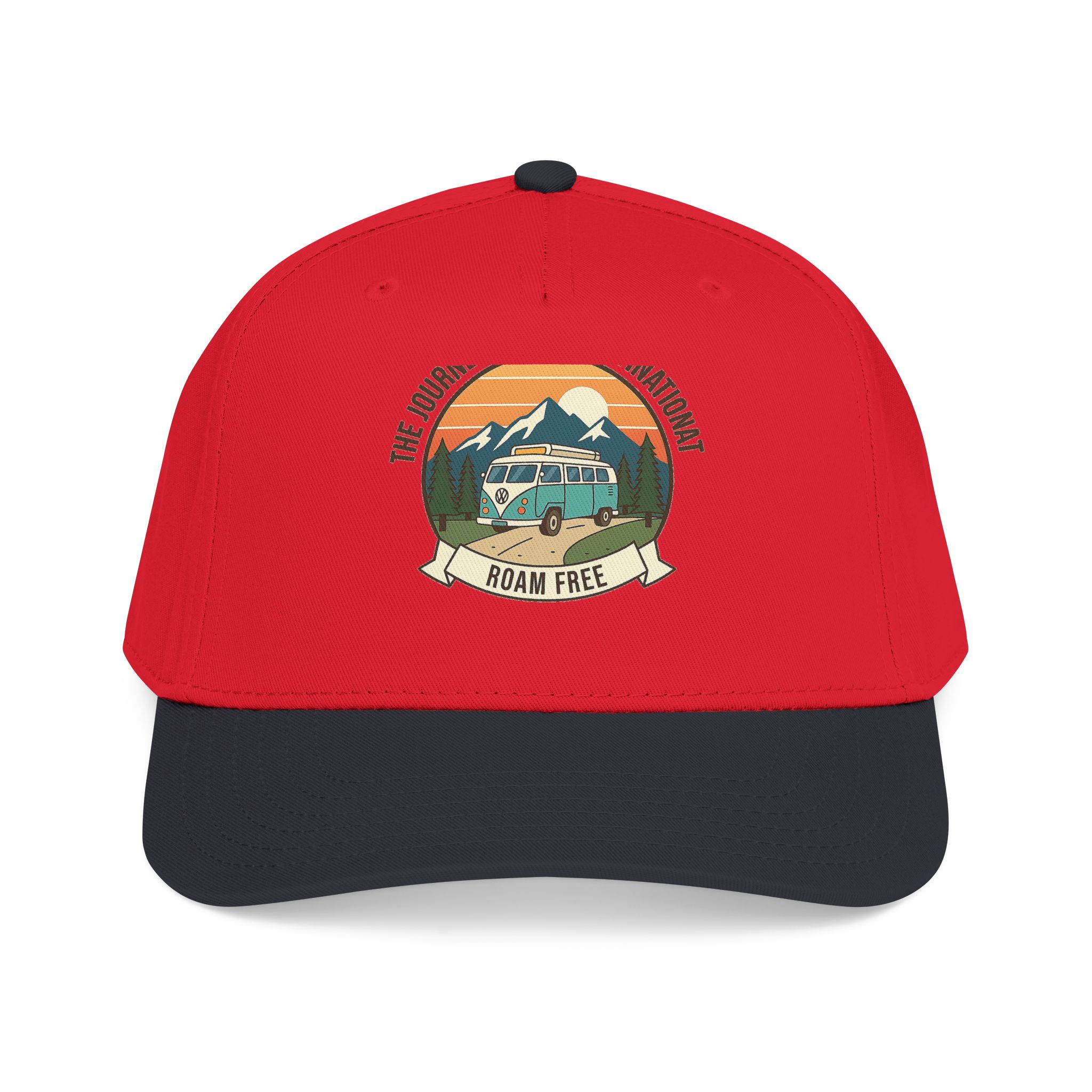 6064783731381422126_2048.jpeg Baseball Cap — "The Journey Is The Destination" Mid Profile Baseball Hat