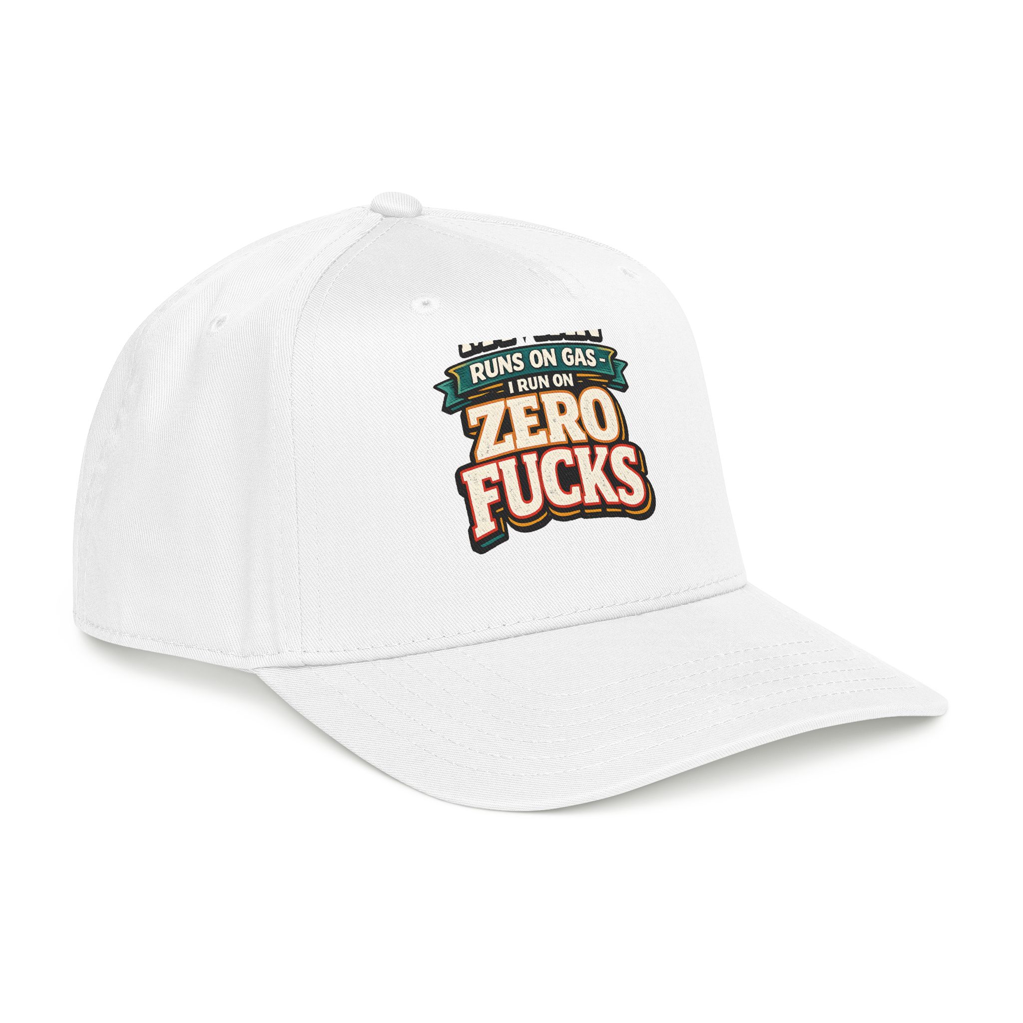 610429272810861250_2048.jpeg Baseball Cap - "My Van Runs On Gas" Design F**K-Line