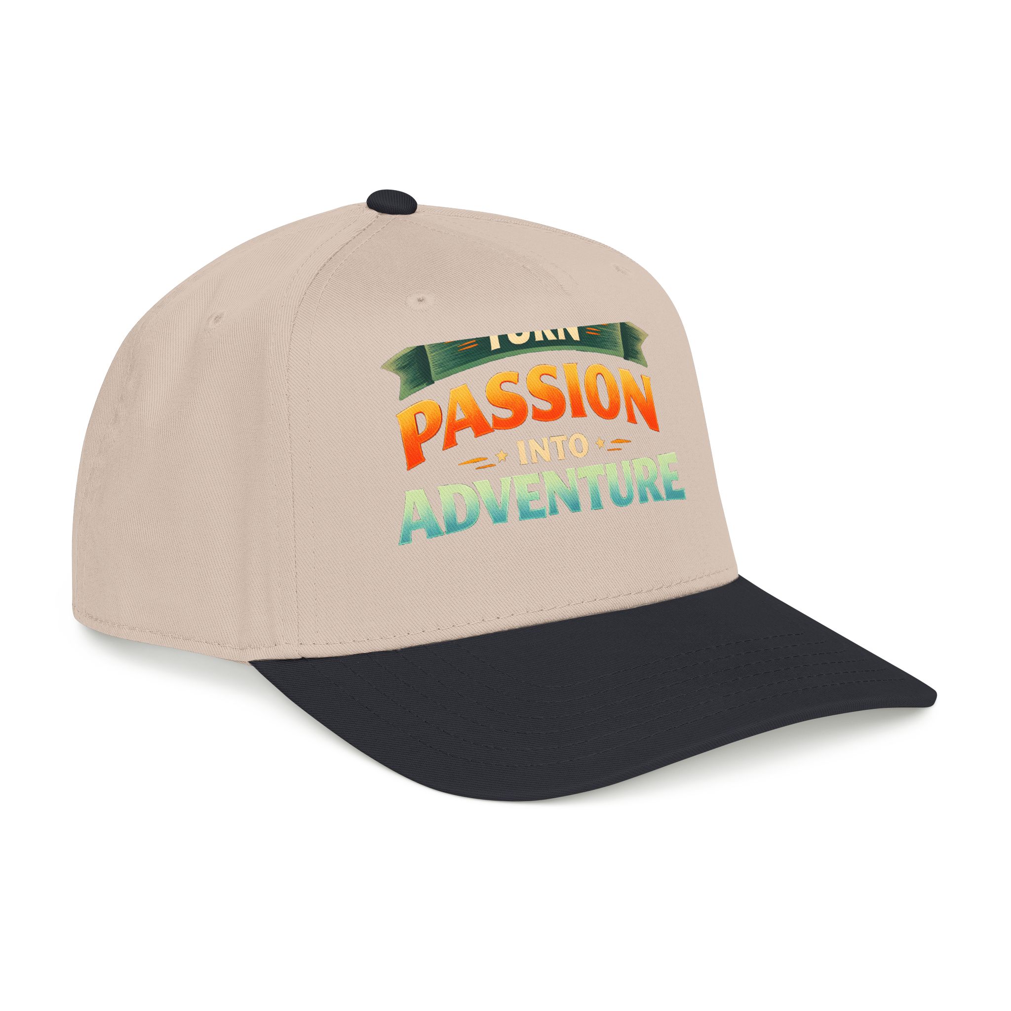 Baseball Cap - "Turn Passion Into Adventure" Design Scenic-Line