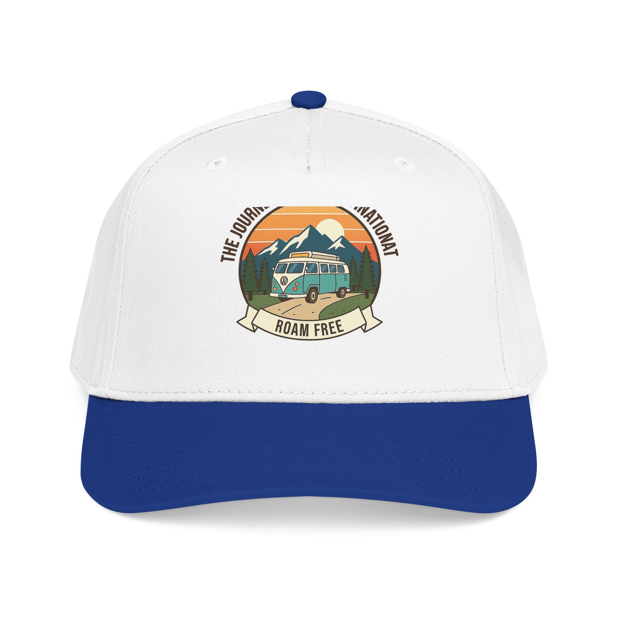 6196332809480254397_2048.jpeg Baseball Cap — "The Journey Is The Destination" Mid Profile Baseball Hat
