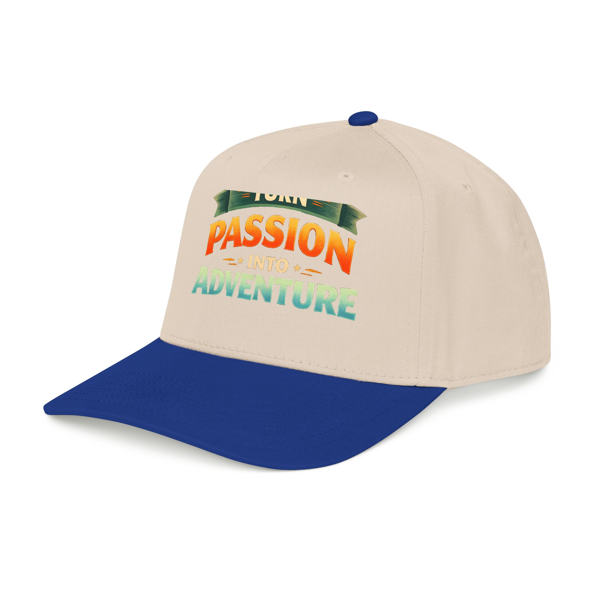 Baseball Cap - "Turn Passion Into Adventure" Design Scenic-Line