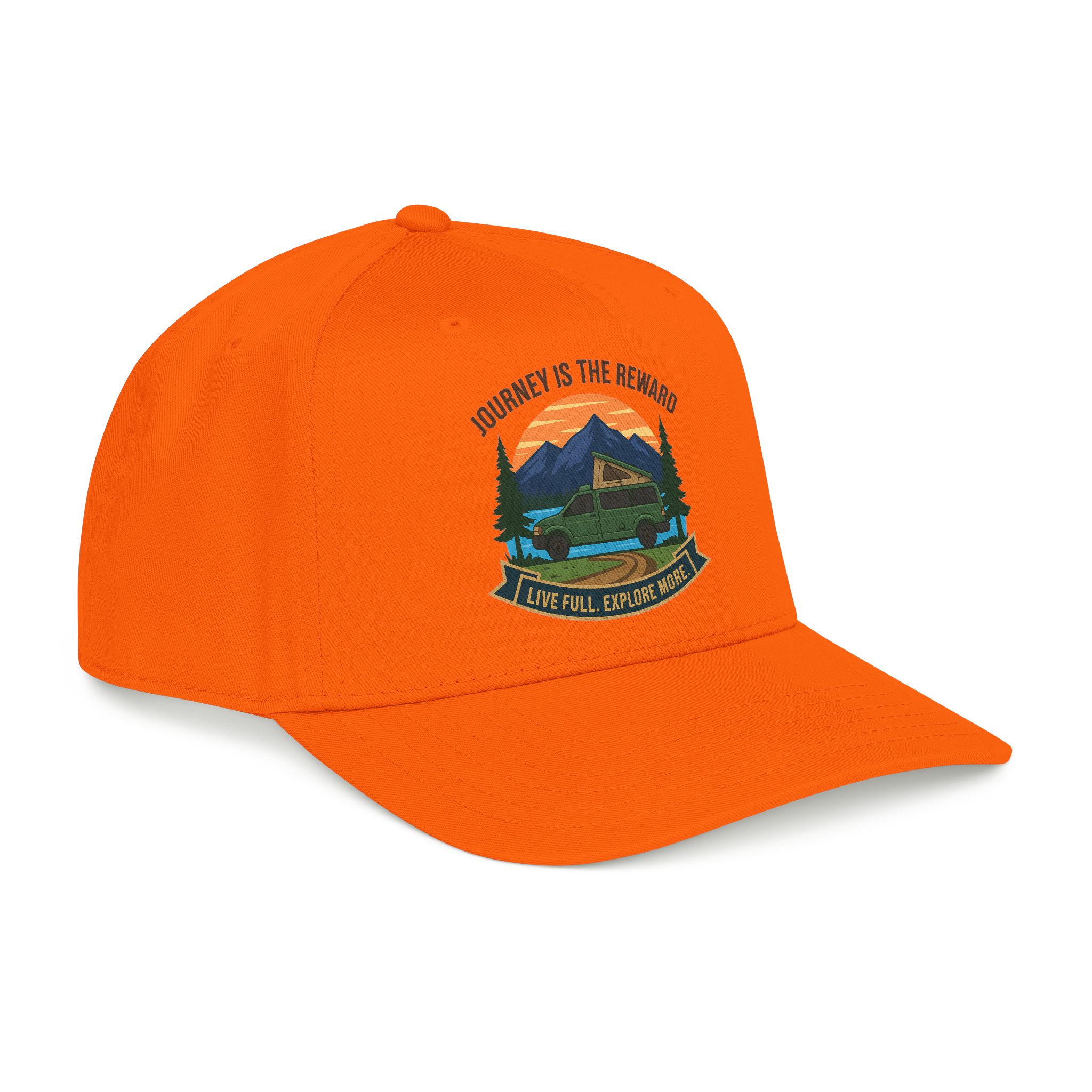 6578257090110507065_2048.jpeg Baseball Cap - "Journey Is The Reward" Outdoor Baseball Hat