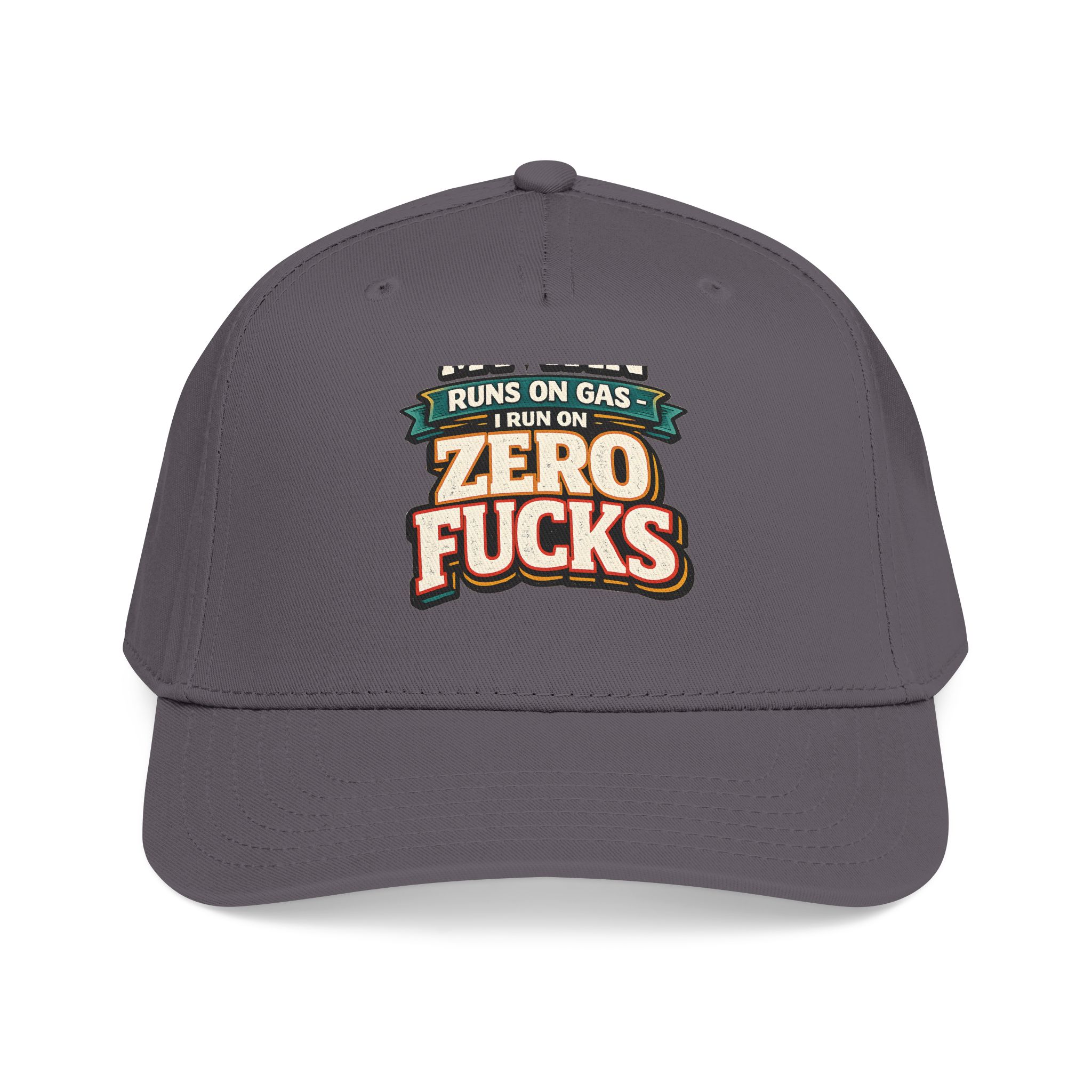 6579986240715219729_2048.jpeg Baseball Cap - "My Van Runs On Gas" Design F**K-Line