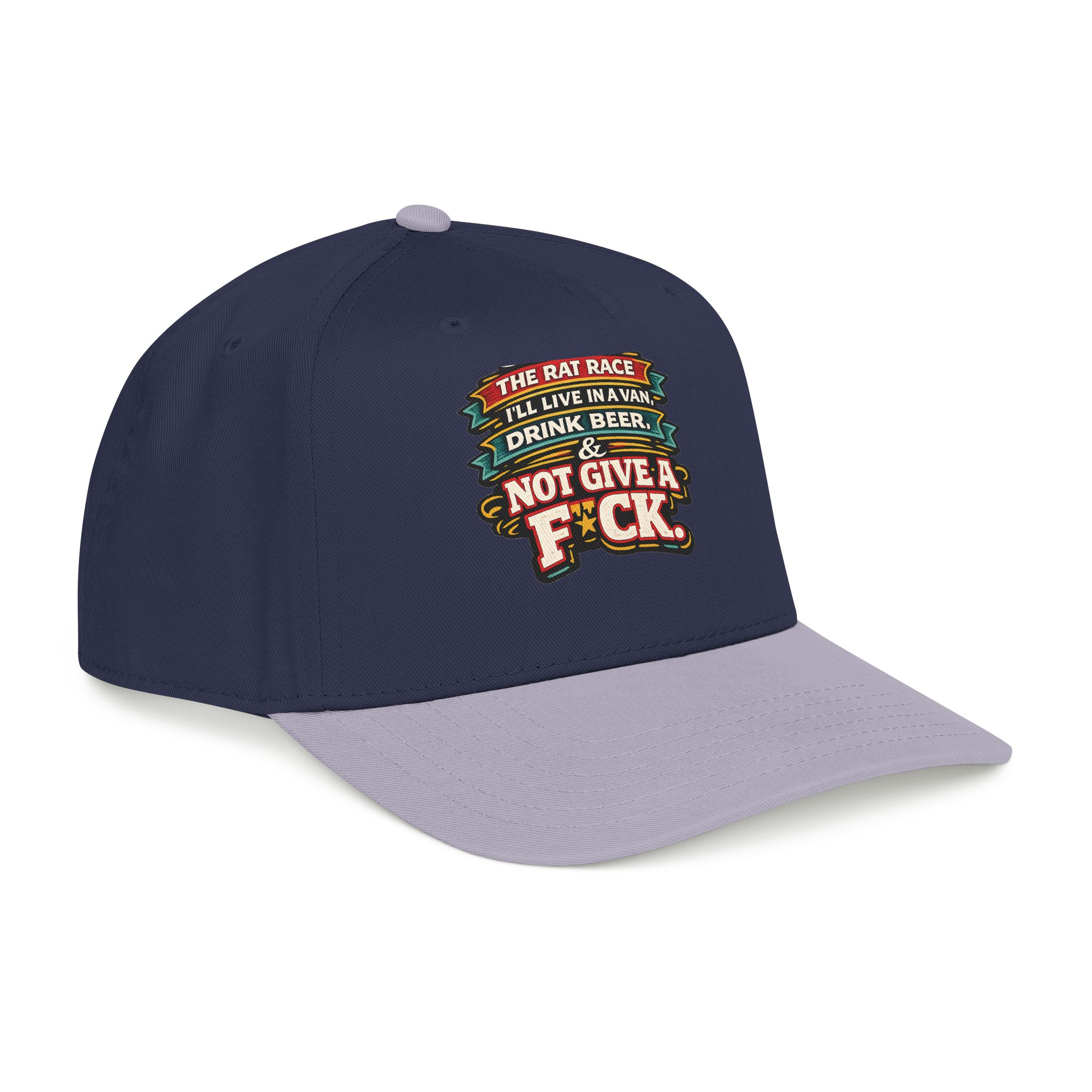 Baseball Cap - "Screw The Rat Race" Design F**K-Line