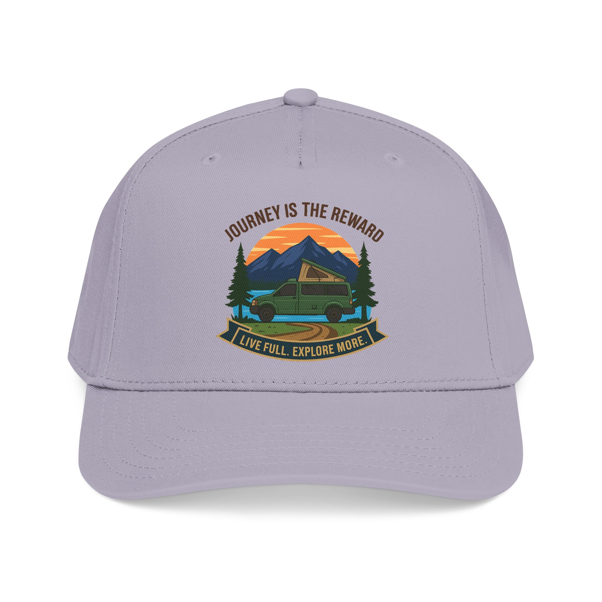 6648427976969084037_2048.jpeg Baseball Cap - "Journey Is The Reward" Outdoor Baseball Hat