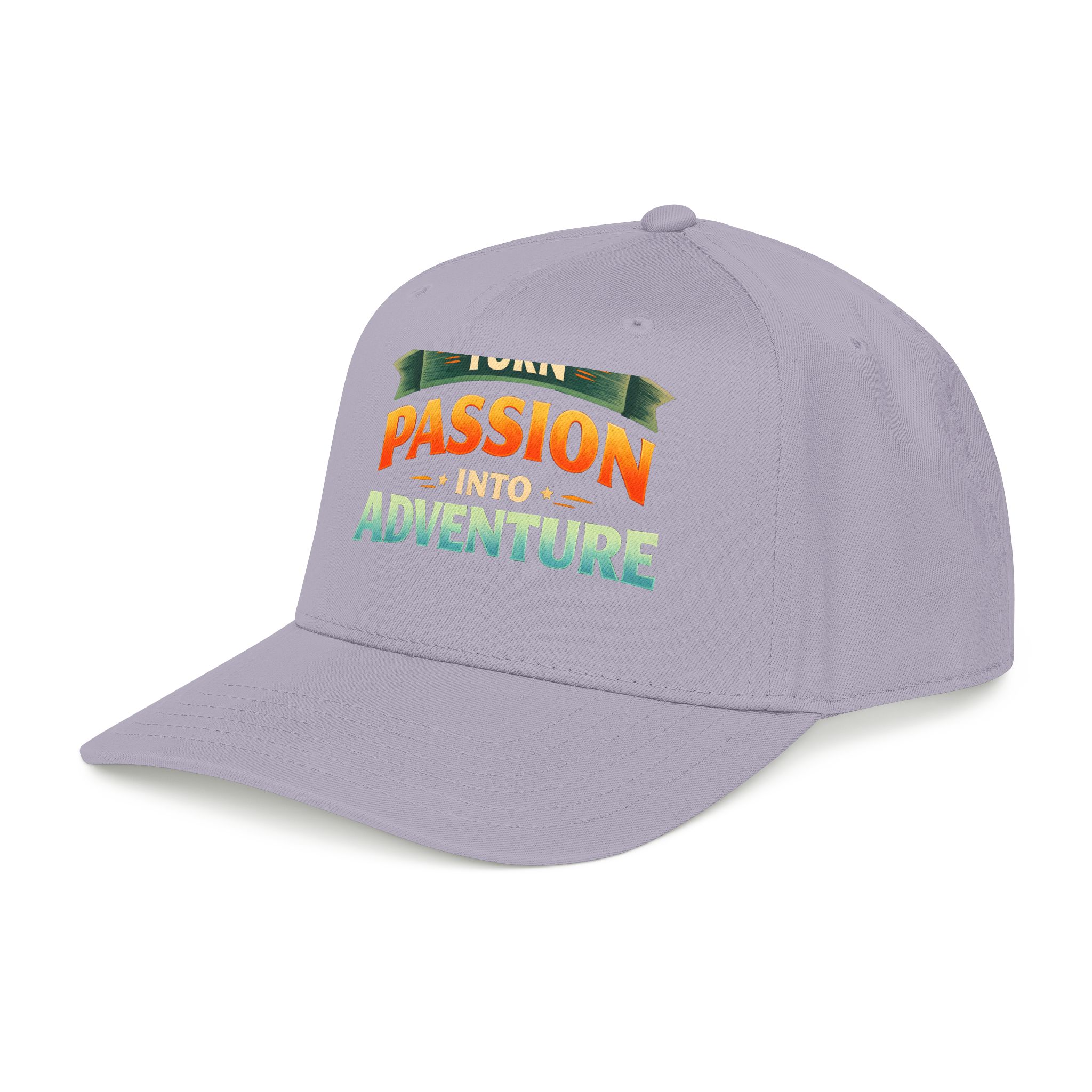Baseball Cap - "Turn Passion Into Adventure" Design Scenic-Line