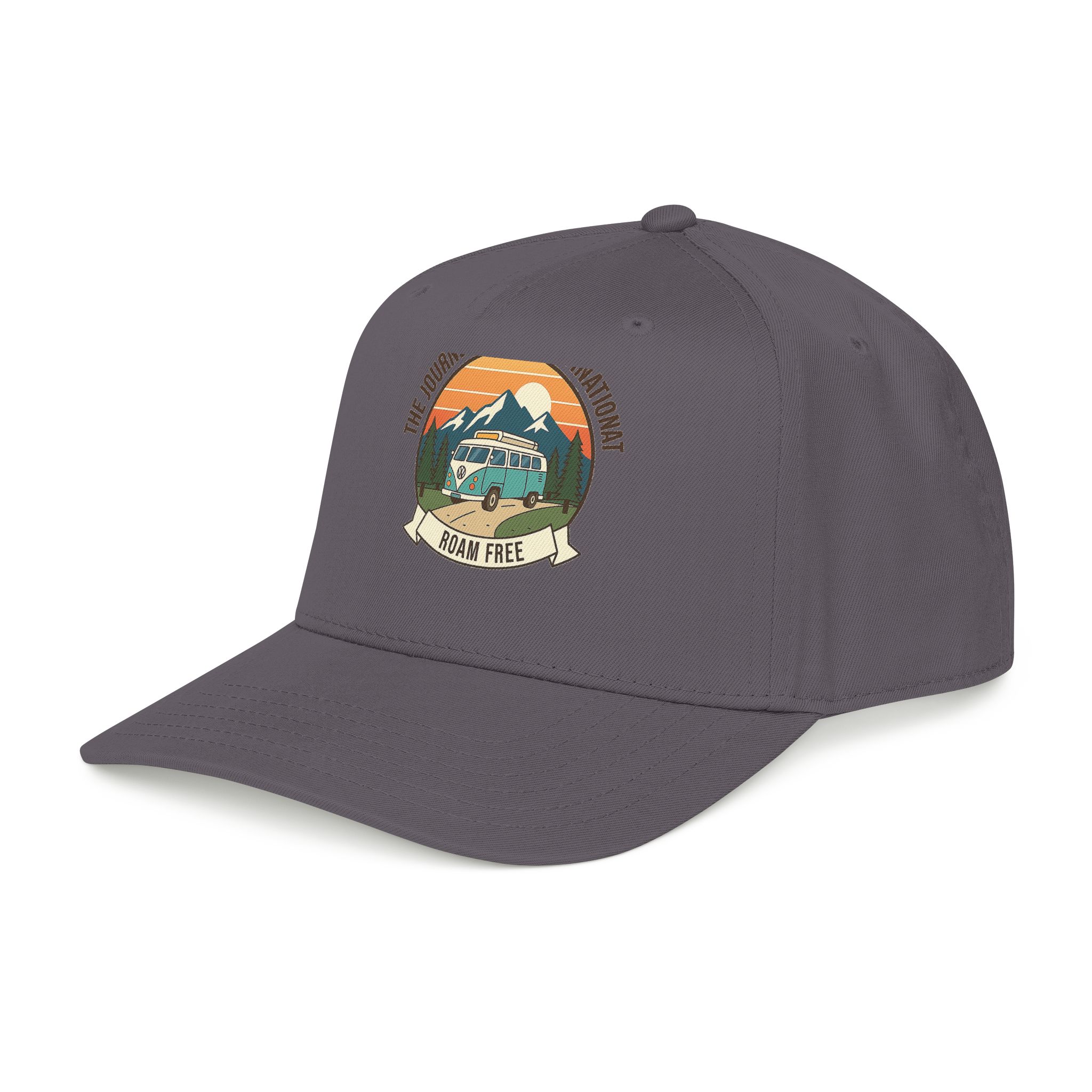 6747587876982219716_2048.jpeg Baseball Cap — "The Journey Is The Destination" Mid Profile Baseball Hat