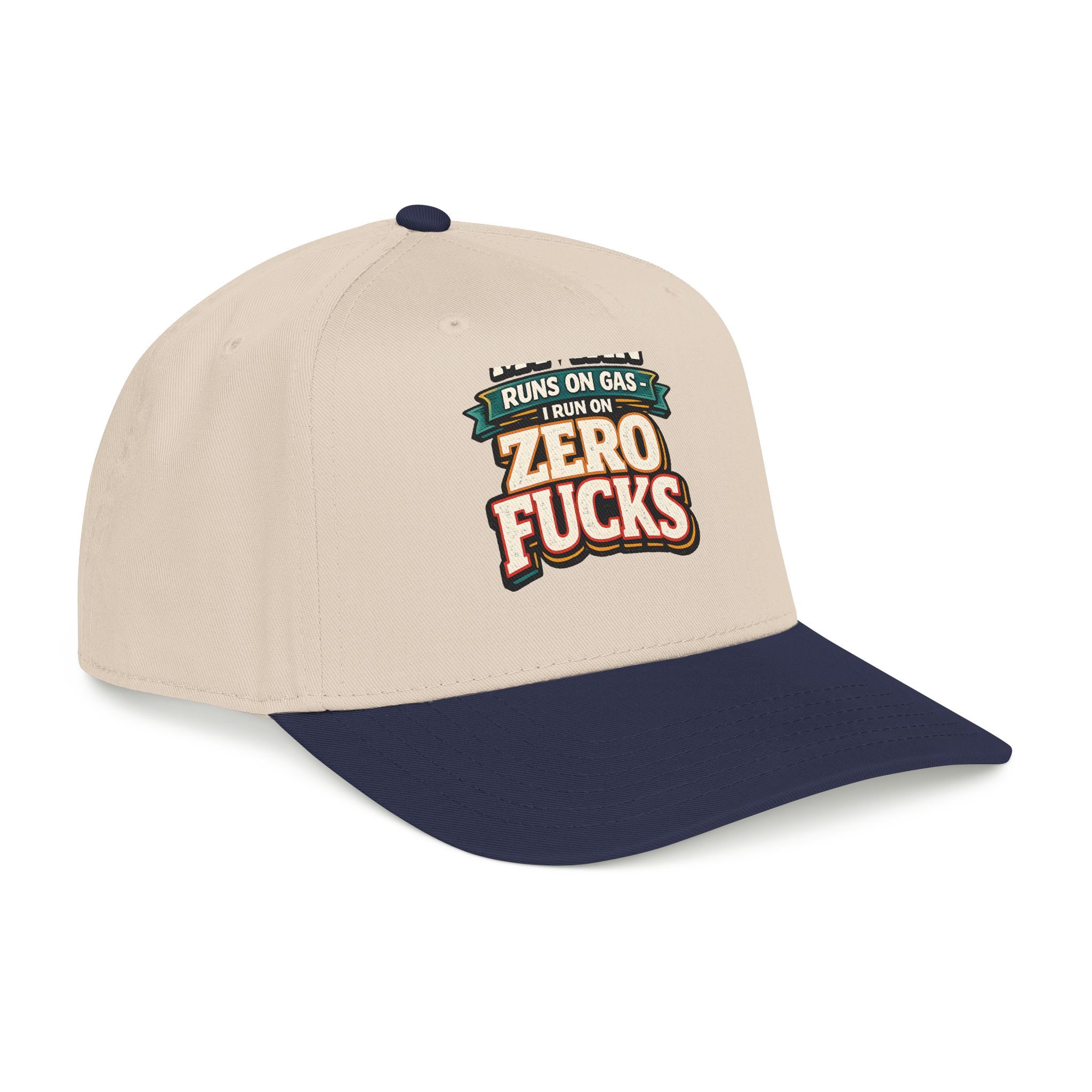6842213149969010983_2048.jpeg Baseball Cap - "My Van Runs On Gas" Design F**K-Line