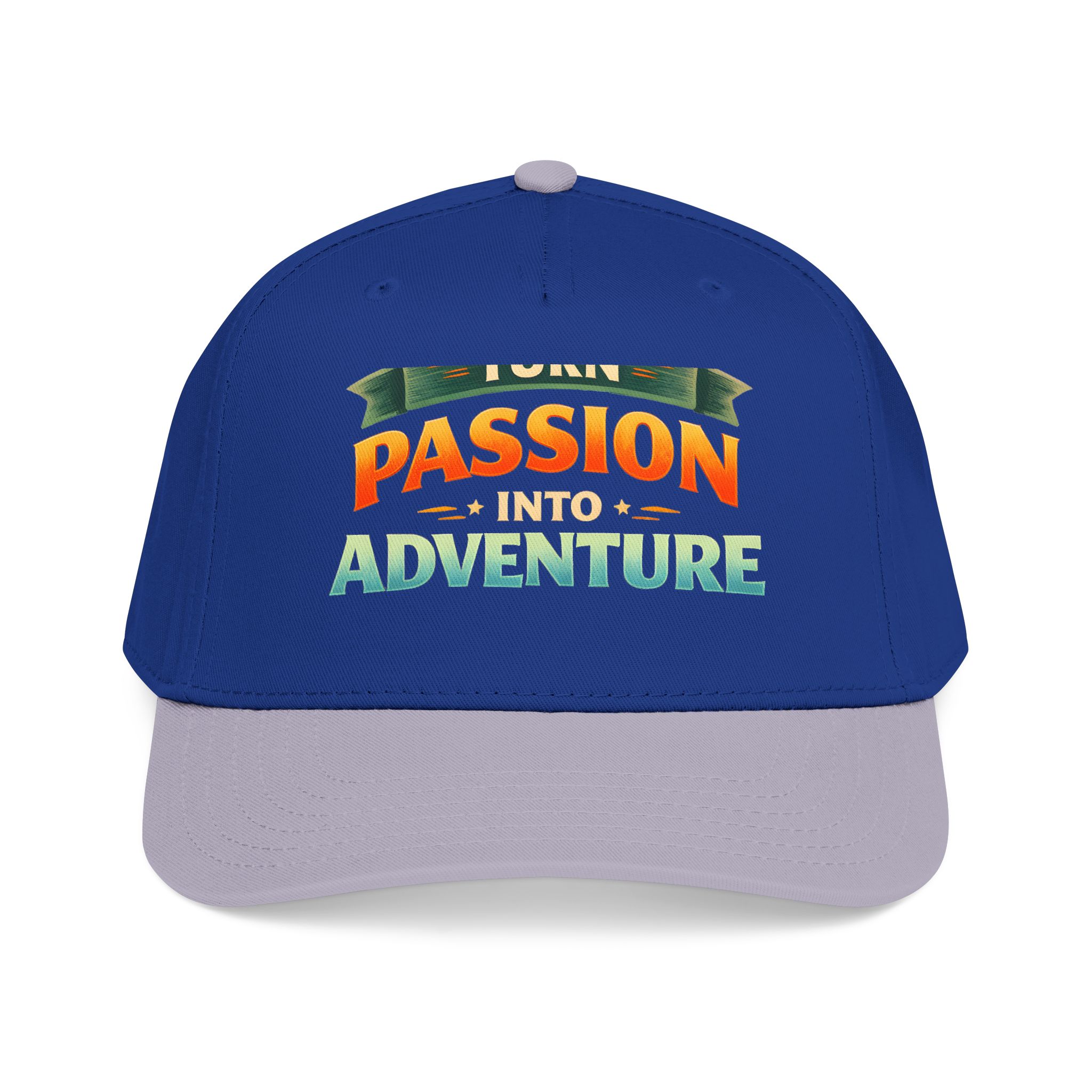 Baseball Cap - "Turn Passion Into Adventure" Design Scenic-Line