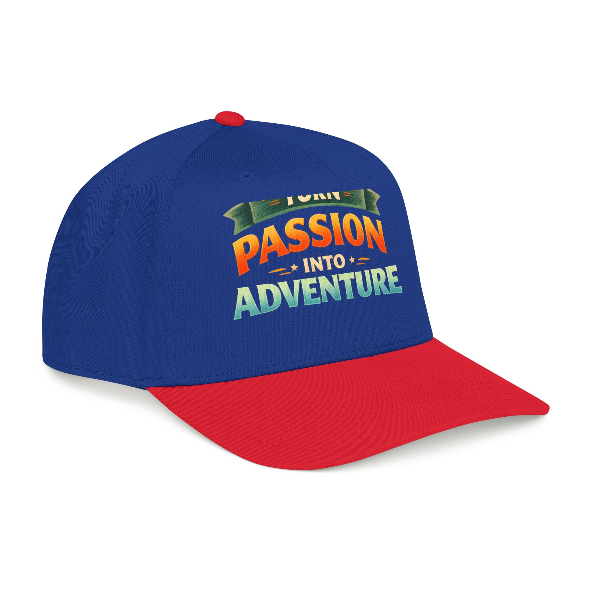 Baseball Cap - "Turn Passion Into Adventure" Design Scenic-Line