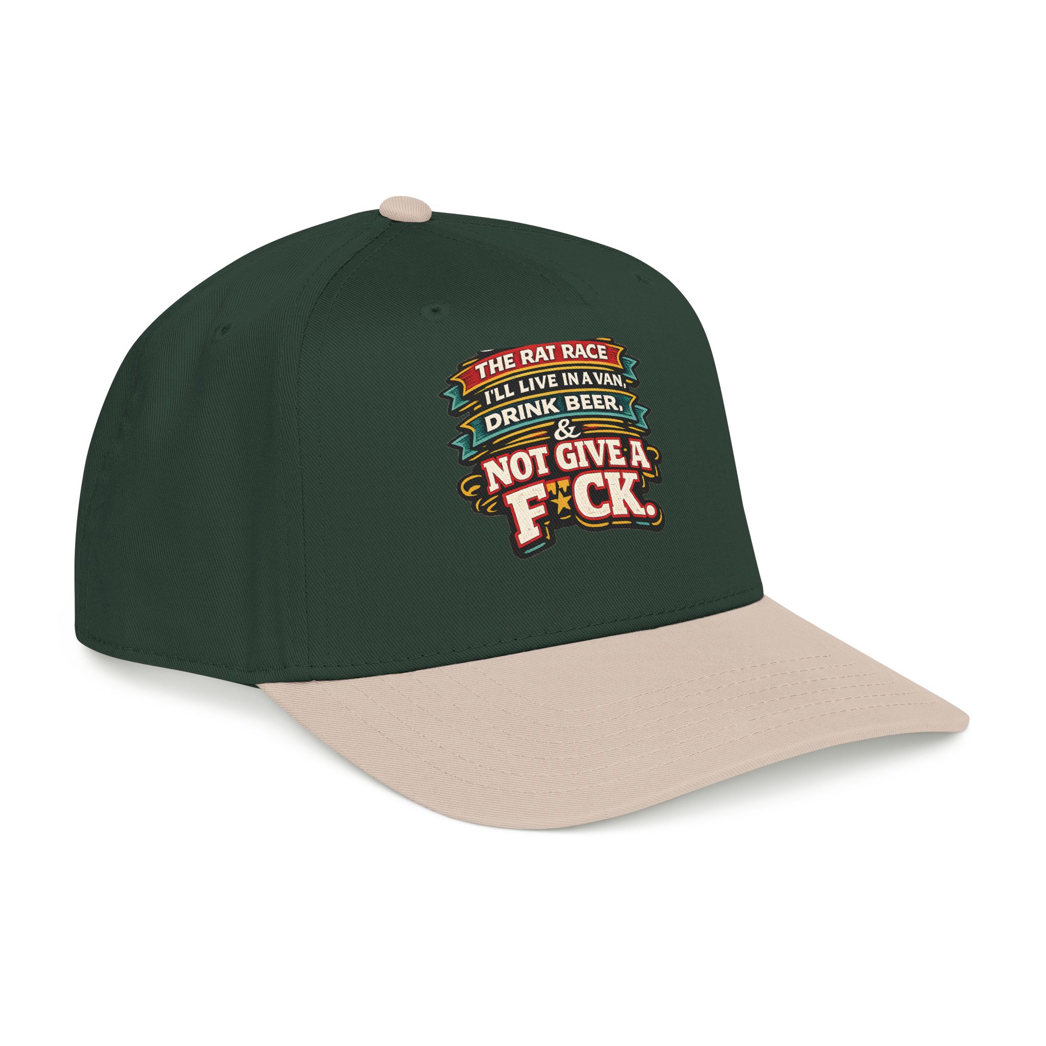Baseball Cap - "Screw The Rat Race" Design F**K-Line