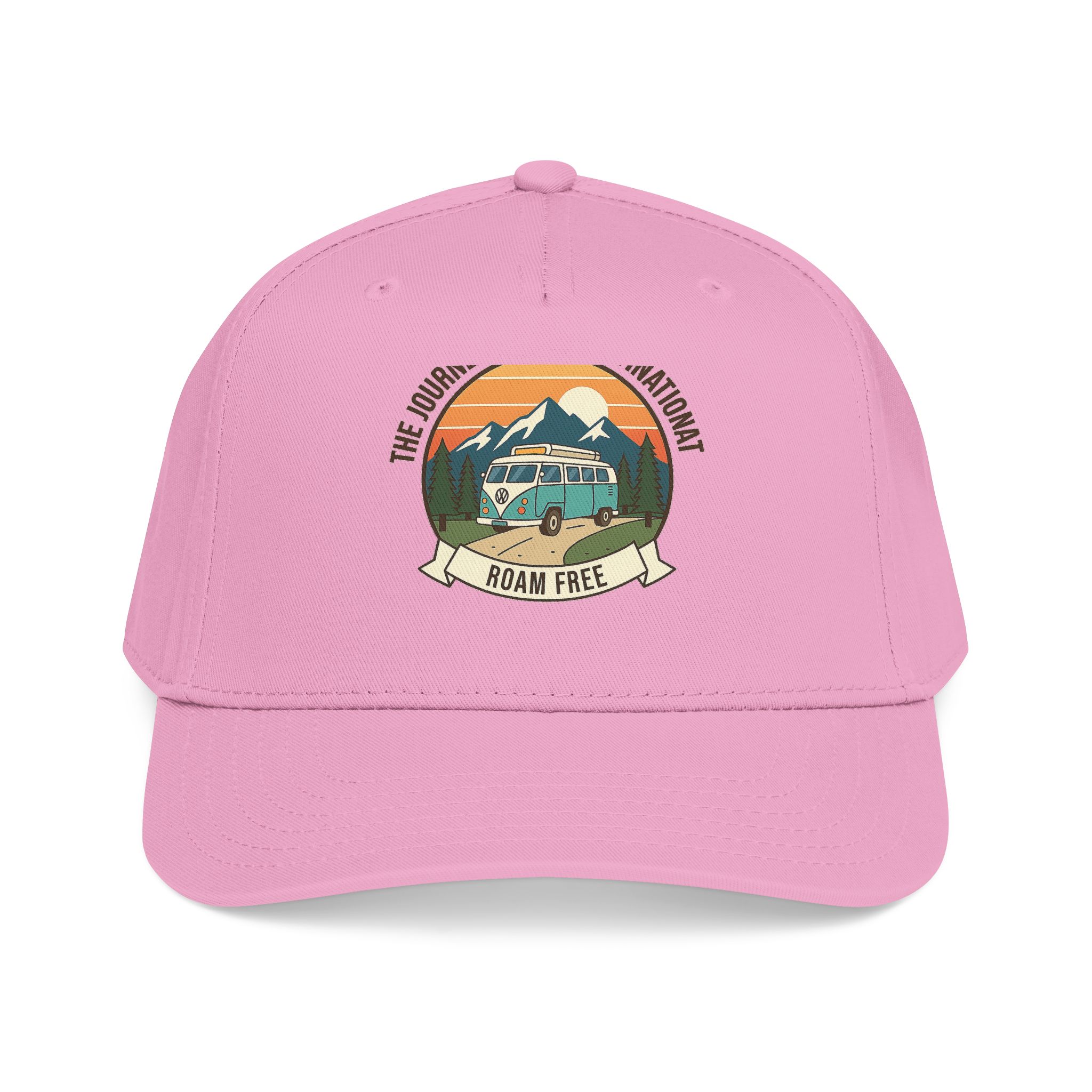 7135729513867564602_2048.jpeg Baseball Cap — "The Journey Is The Destination" Mid Profile Baseball Hat
