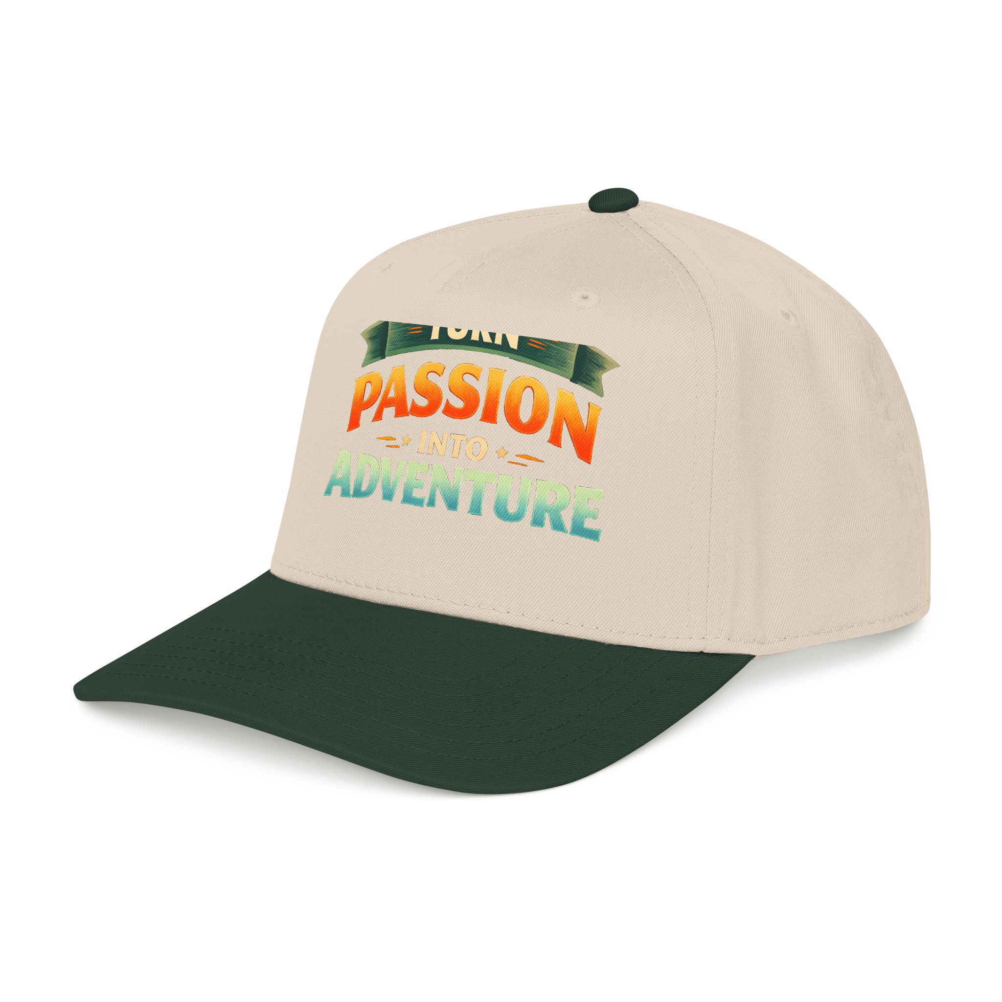 Baseball Cap - "Turn Passion Into Adventure" Design Scenic-Line