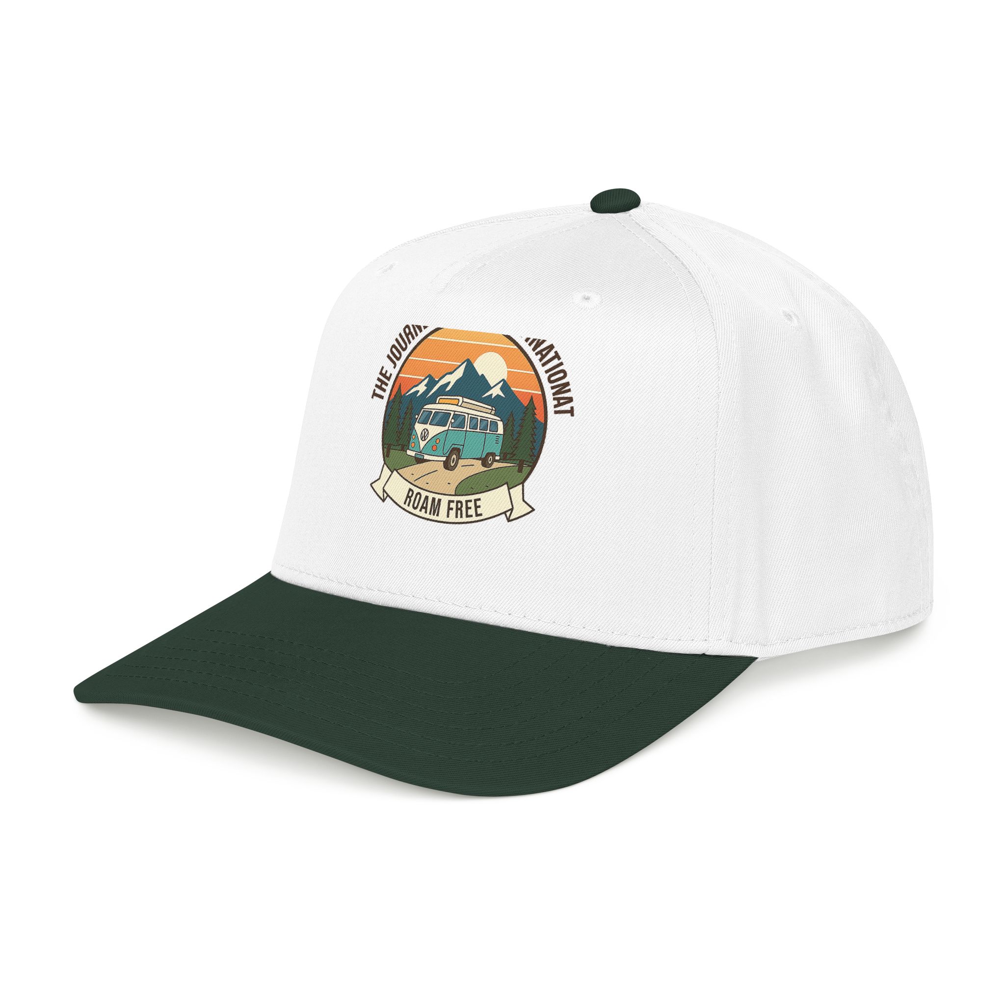 7316566928440546788_2048.jpeg Baseball Cap — "The Journey Is The Destination" Mid Profile Baseball Hat