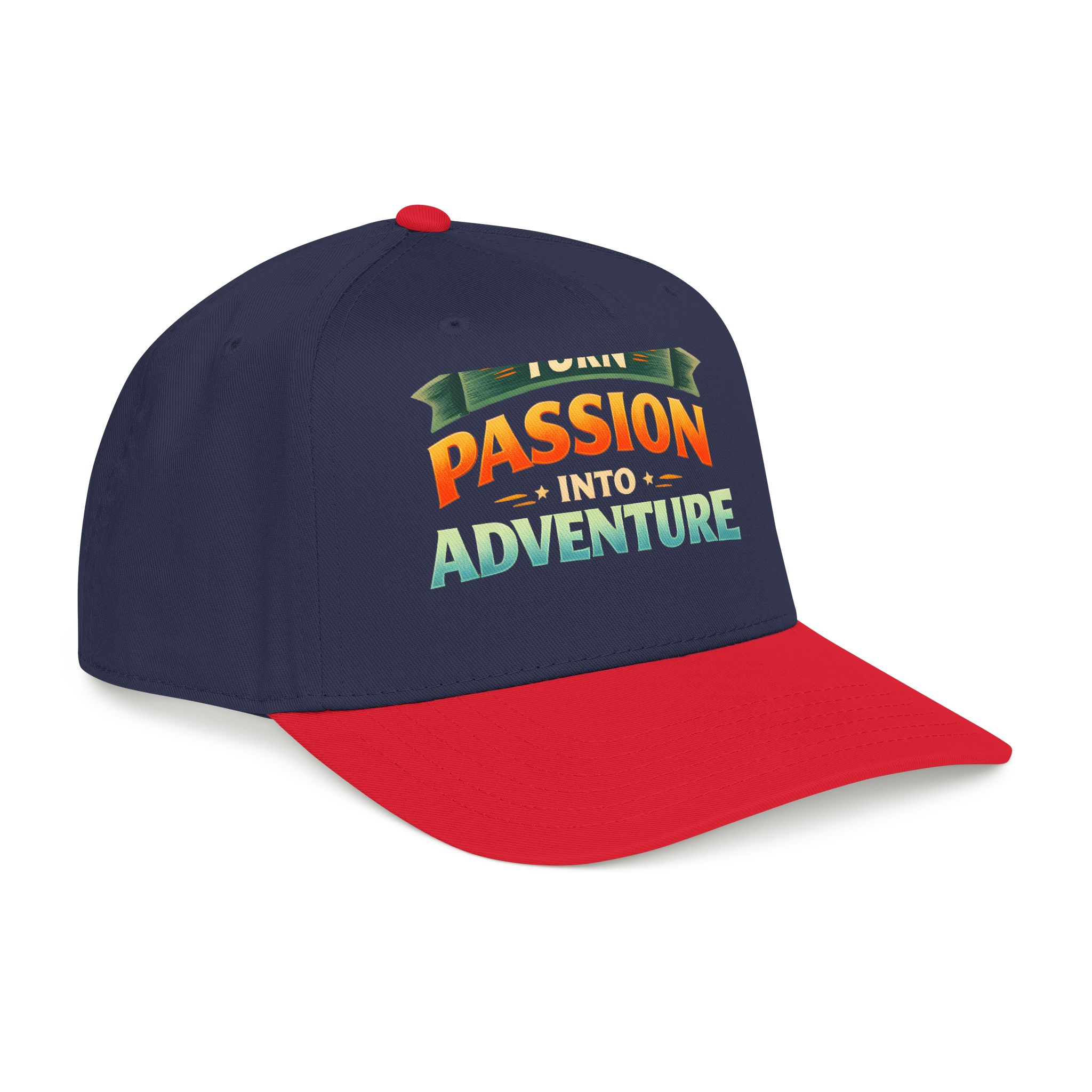 Baseball Cap - "Turn Passion Into Adventure" Design Scenic-Line