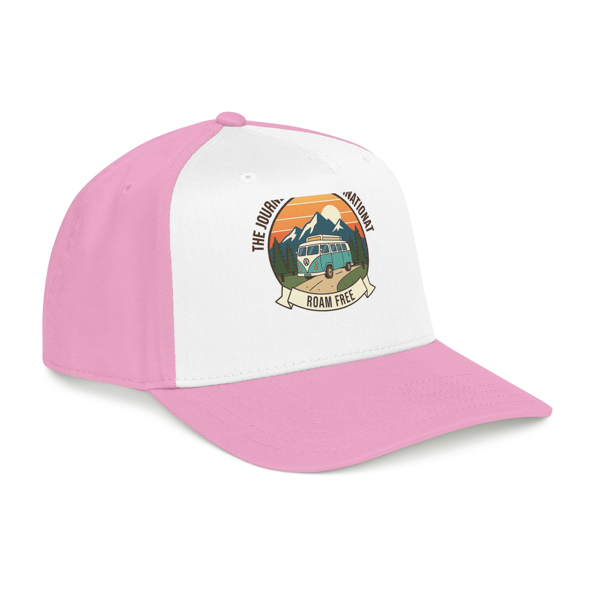 7410813667244862716_2048.jpeg Baseball Cap — "The Journey Is The Destination" Mid Profile Baseball Hat