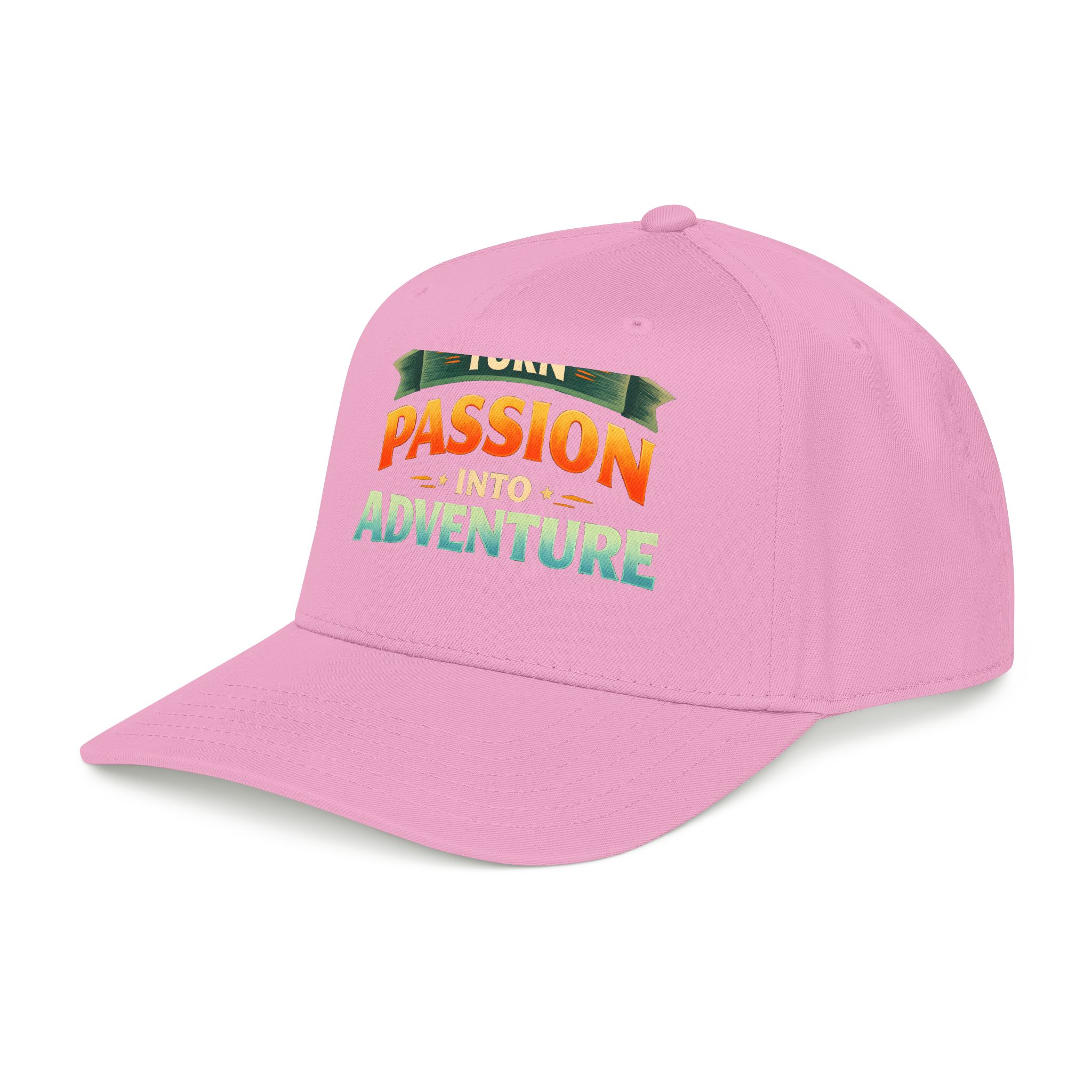 Baseball Cap - "Turn Passion Into Adventure" Design Scenic-Line