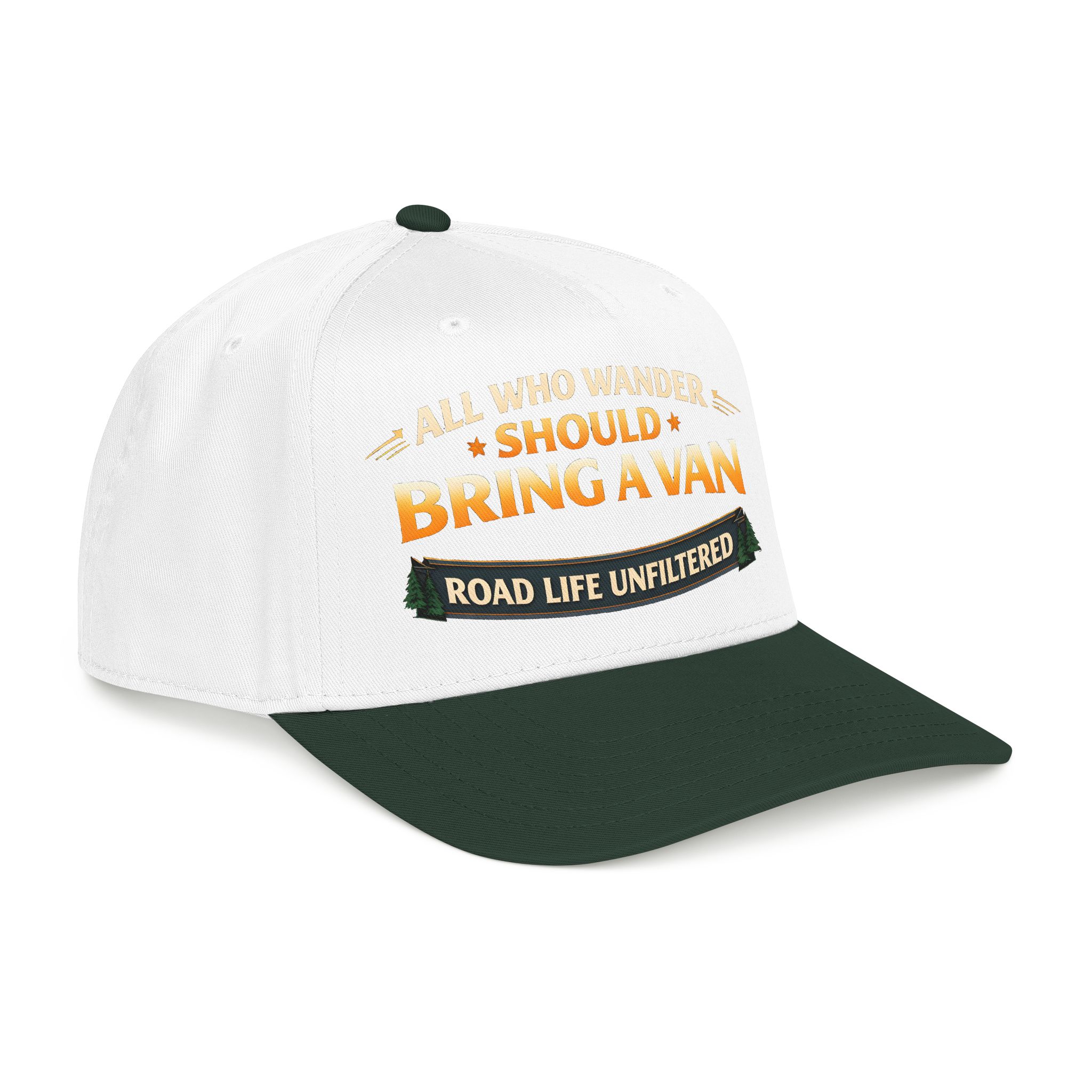 7439988533452464919_2048.jpeg Baseball Cap - "All Who wander Should Bring A Van" Design Scenic-Line