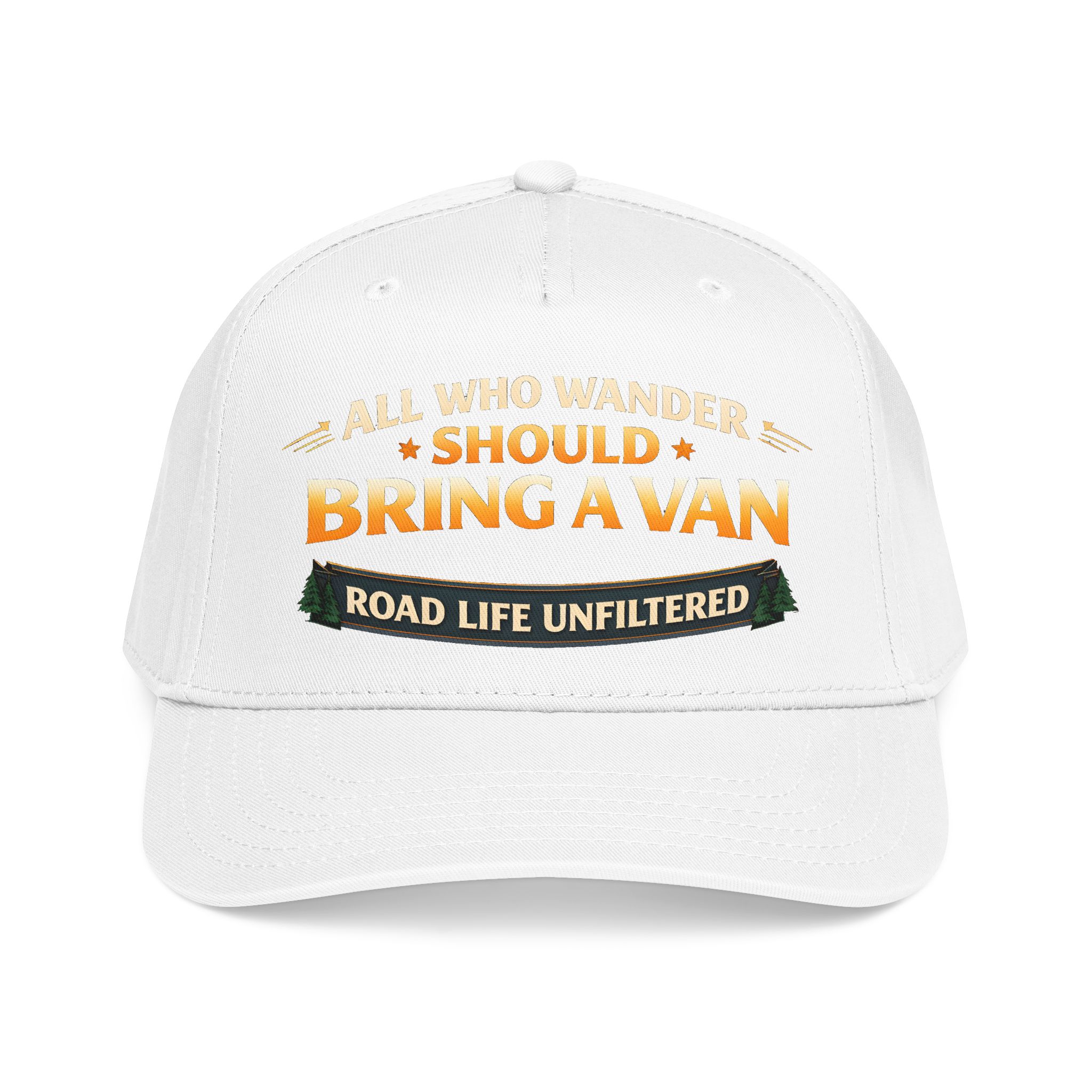 7521480229571130272_2048.jpeg Baseball Cap - "All Who wander Should Bring A Van" Design Scenic-Line