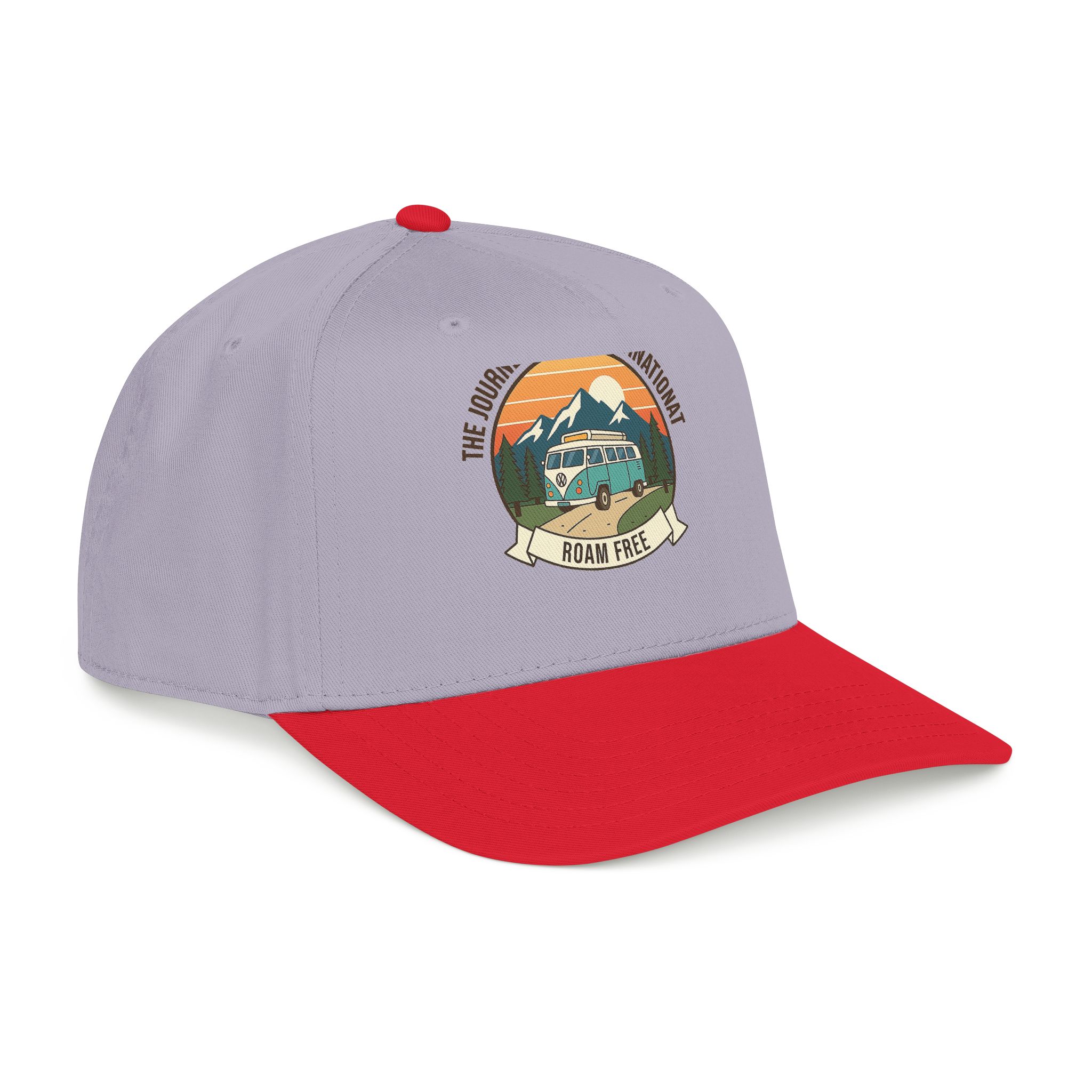 7532516399075761826_2048.jpeg Baseball Cap — "The Journey Is The Destination" Mid Profile Baseball Hat