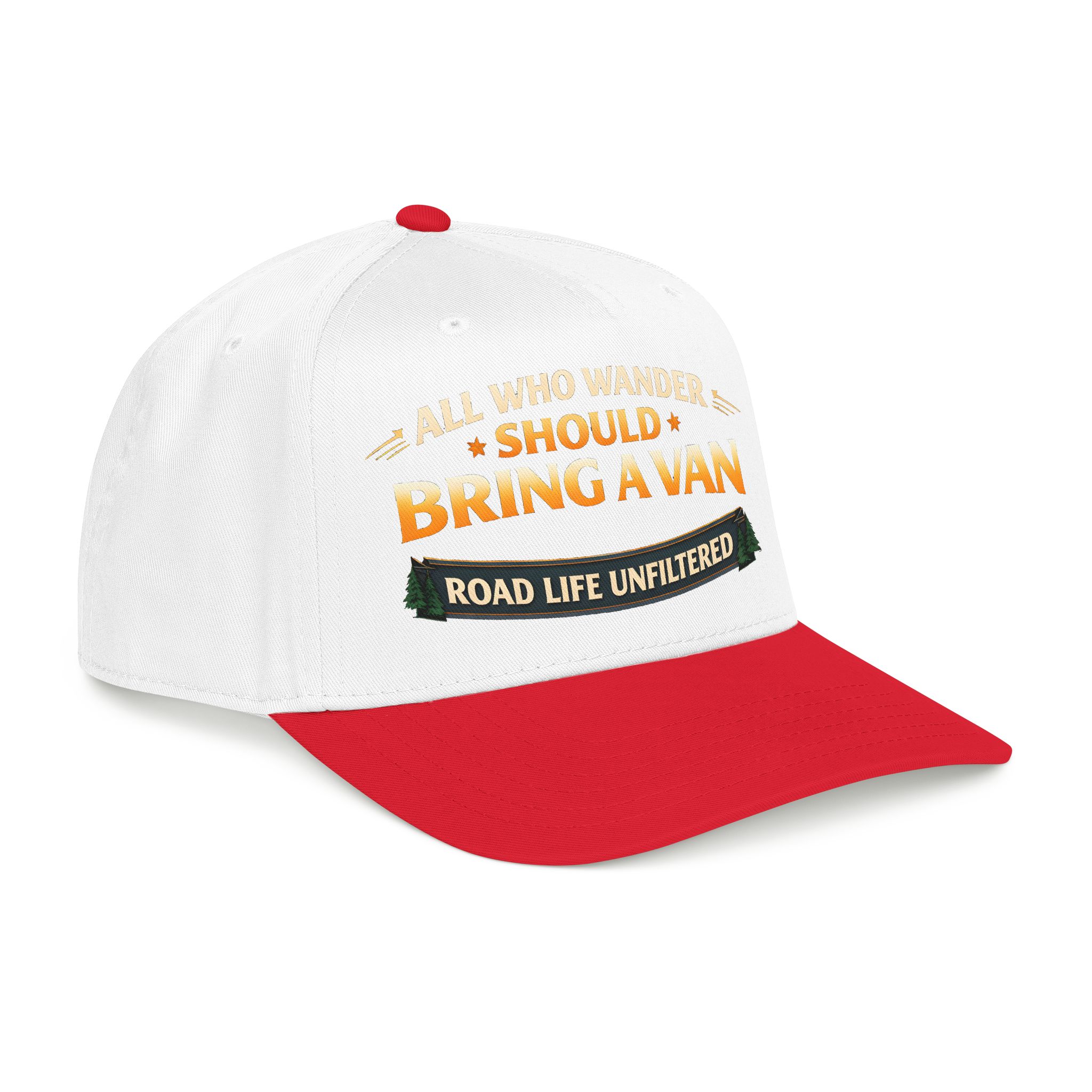 768448347162652983_2048.jpeg Baseball Cap - "All Who wander Should Bring A Van" Design Scenic-Line
