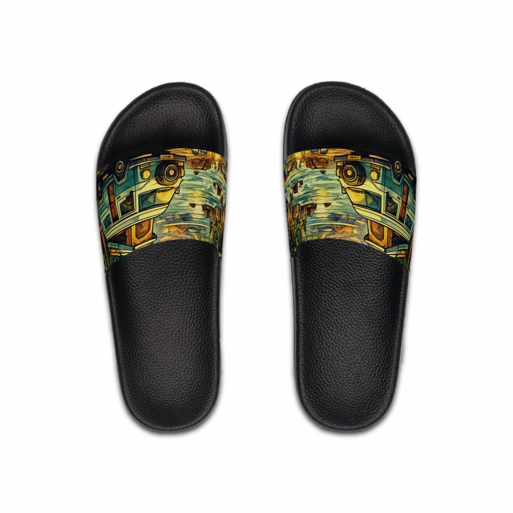 7746988449321405598_2048.jpeg Men's Slide Sandals — VW RV Vibes for Men (Cubic-Line)