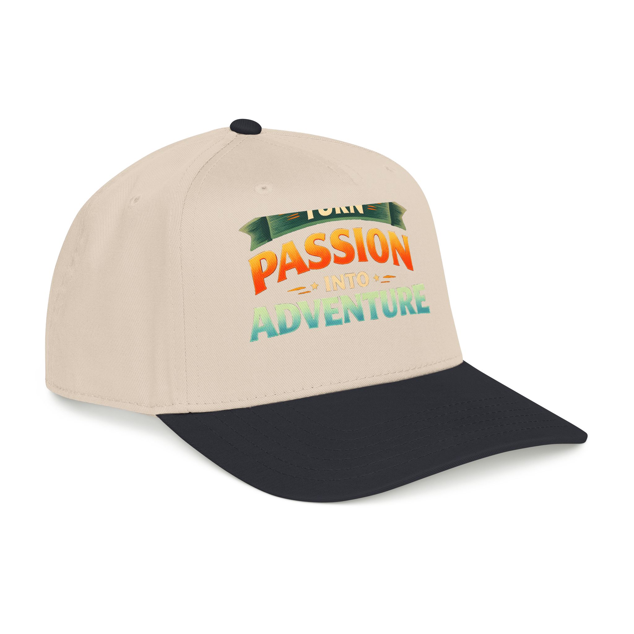 Baseball Cap - "Turn Passion Into Adventure" Design Scenic-Line