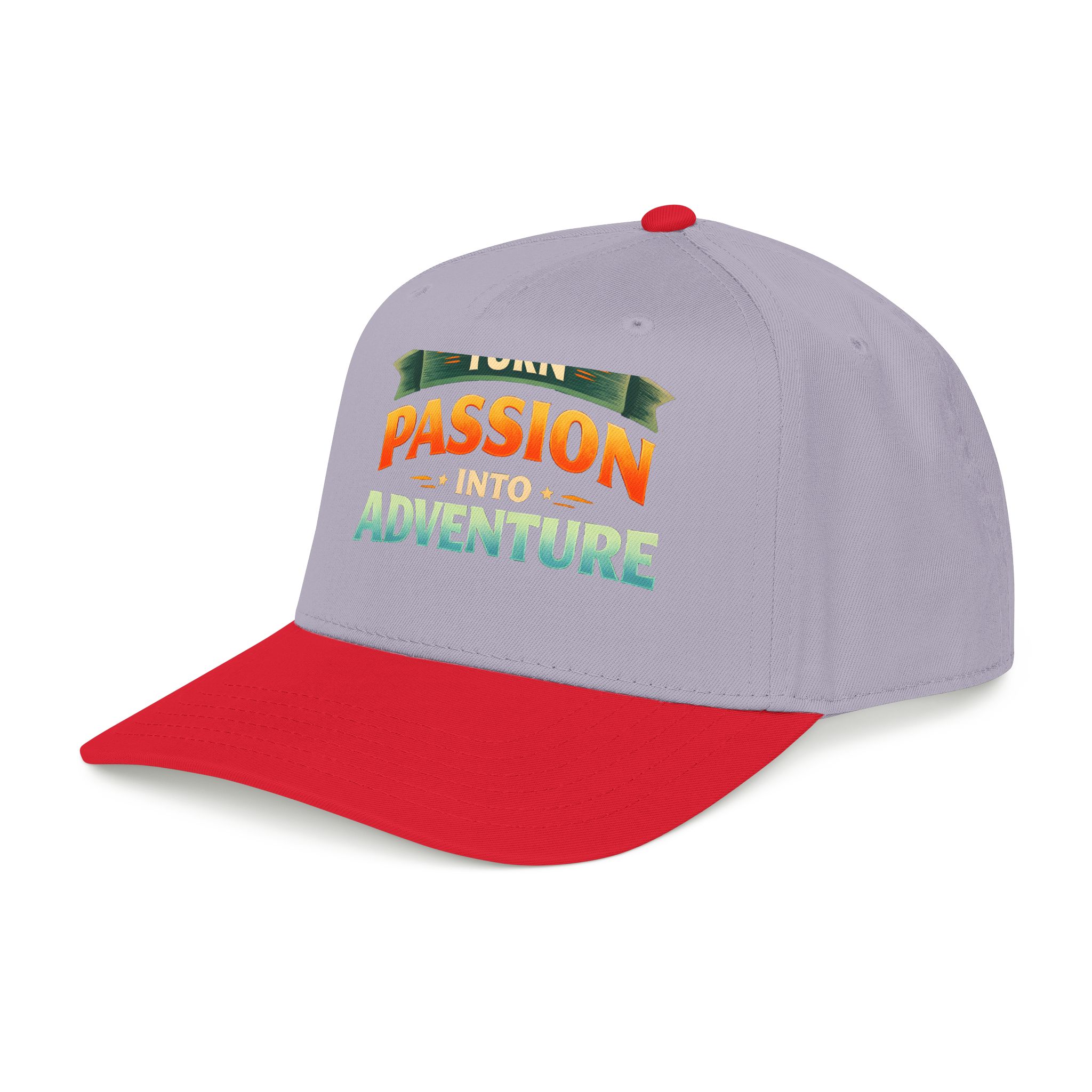 Baseball Cap - "Turn Passion Into Adventure" Design Scenic-Line