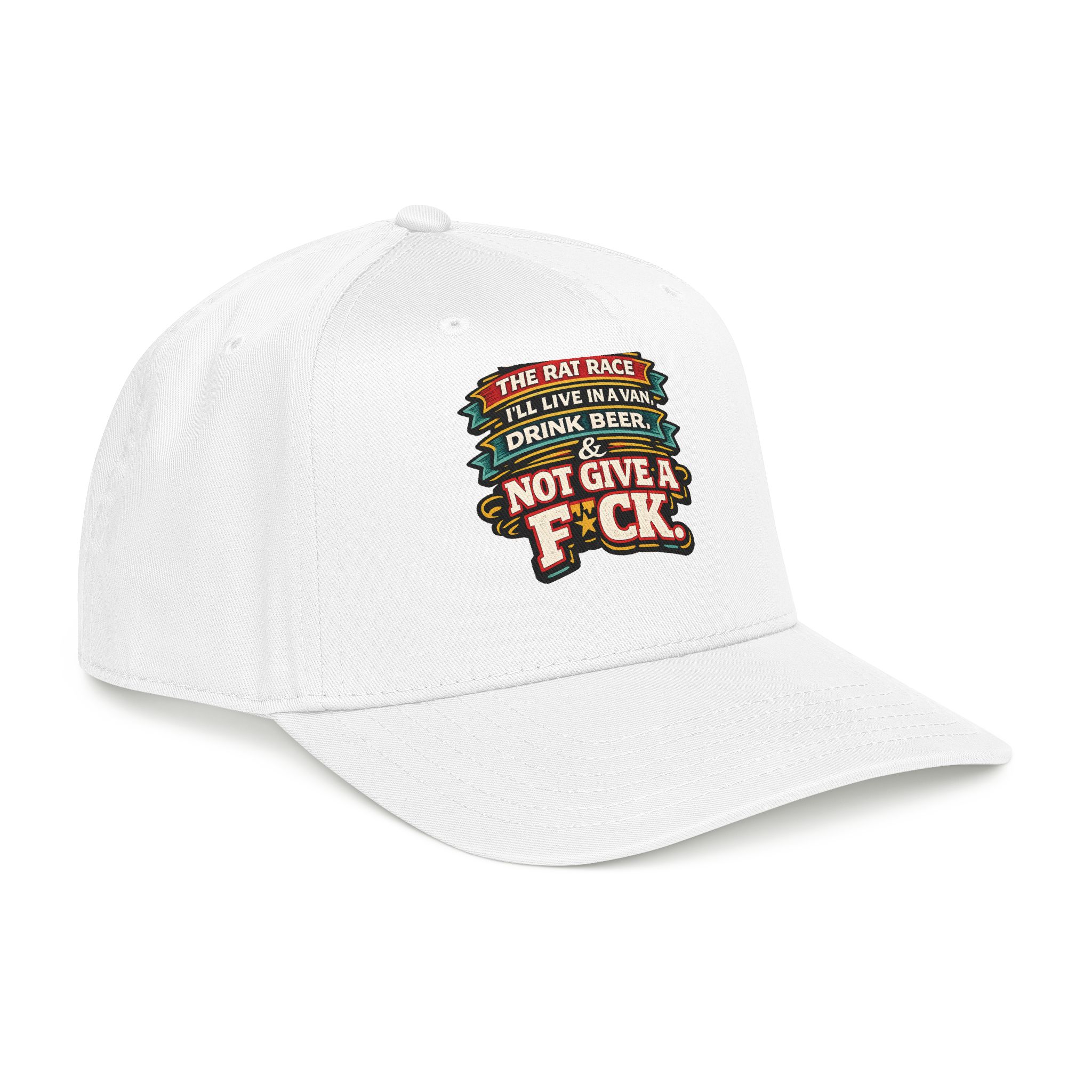 Baseball Cap - "Screw The Rat Race" Design F**K-Line