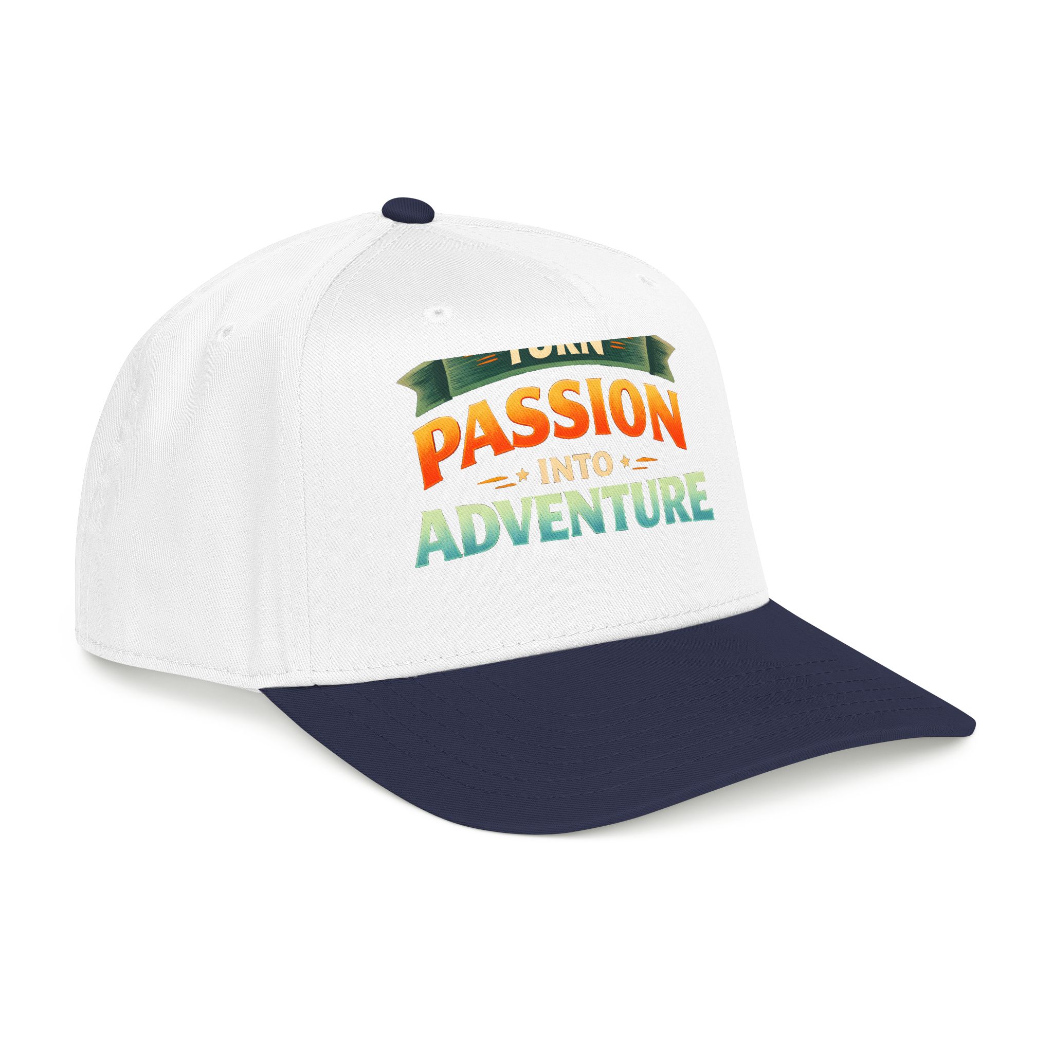 Baseball Cap - "Turn Passion Into Adventure" Design Scenic-Line