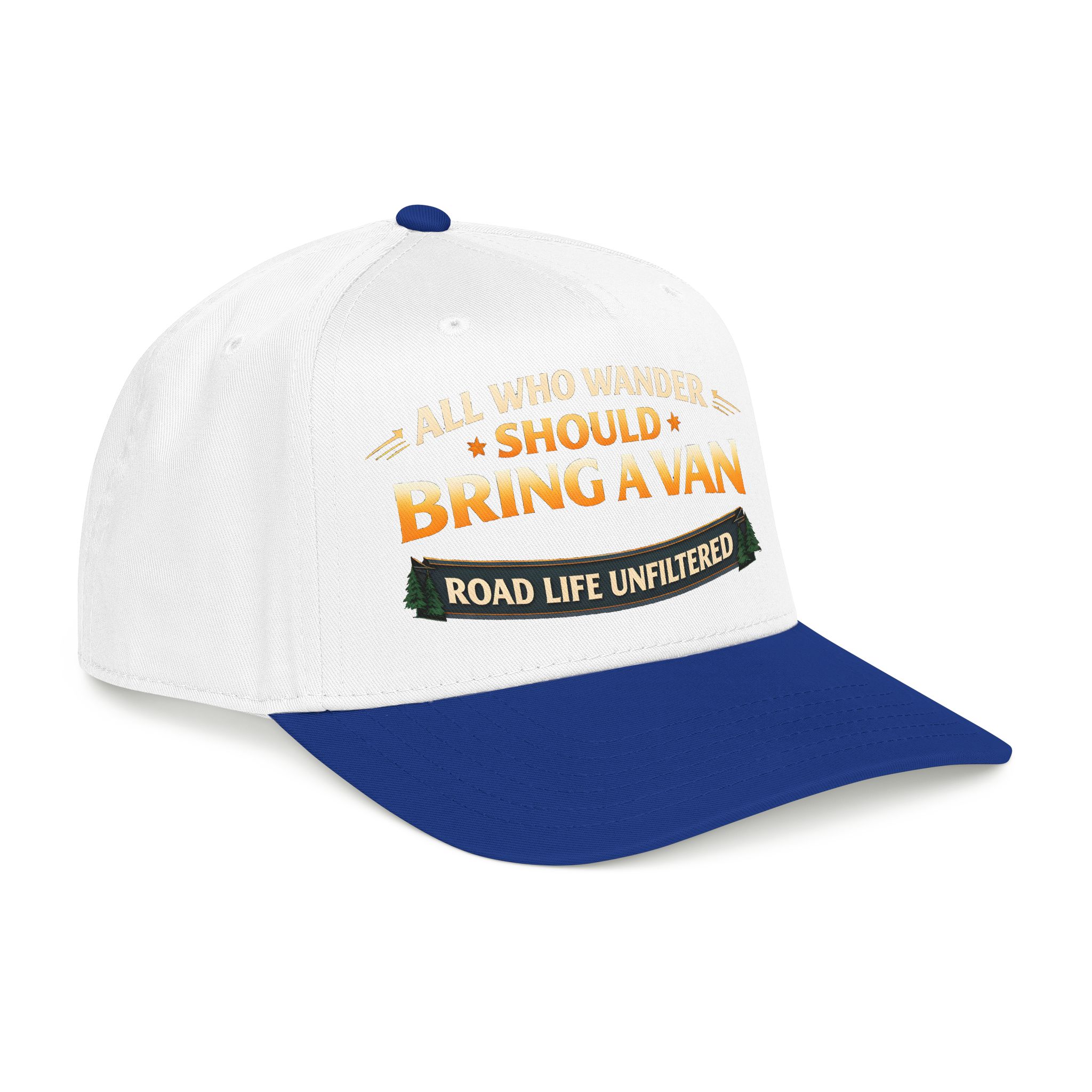 7963219432608246302_2048.jpeg Baseball Cap - "All Who wander Should Bring A Van" Design Scenic-Line