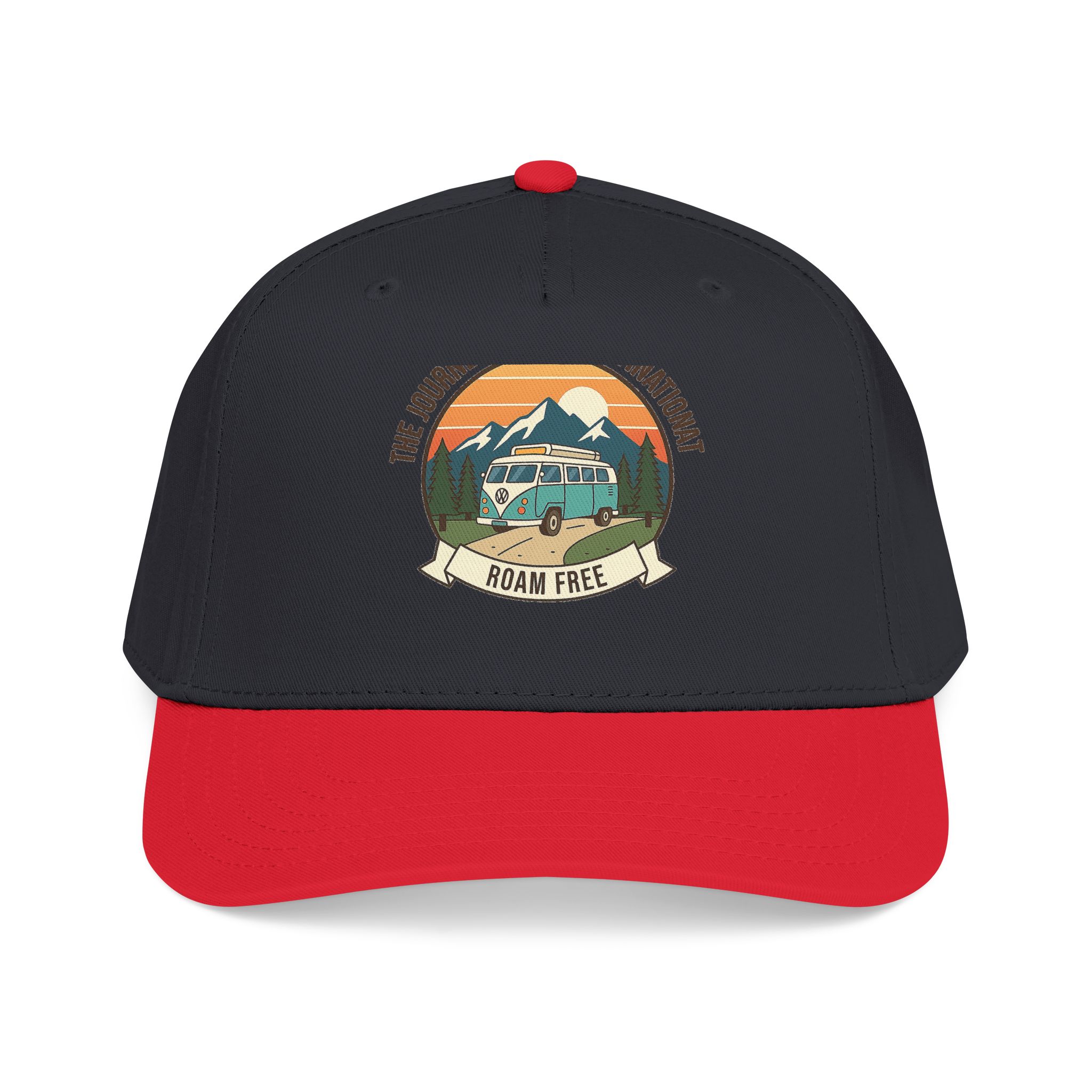 8007275934804509100_2048.jpeg Baseball Cap — "The Journey Is The Destination" Mid Profile Baseball Hat
