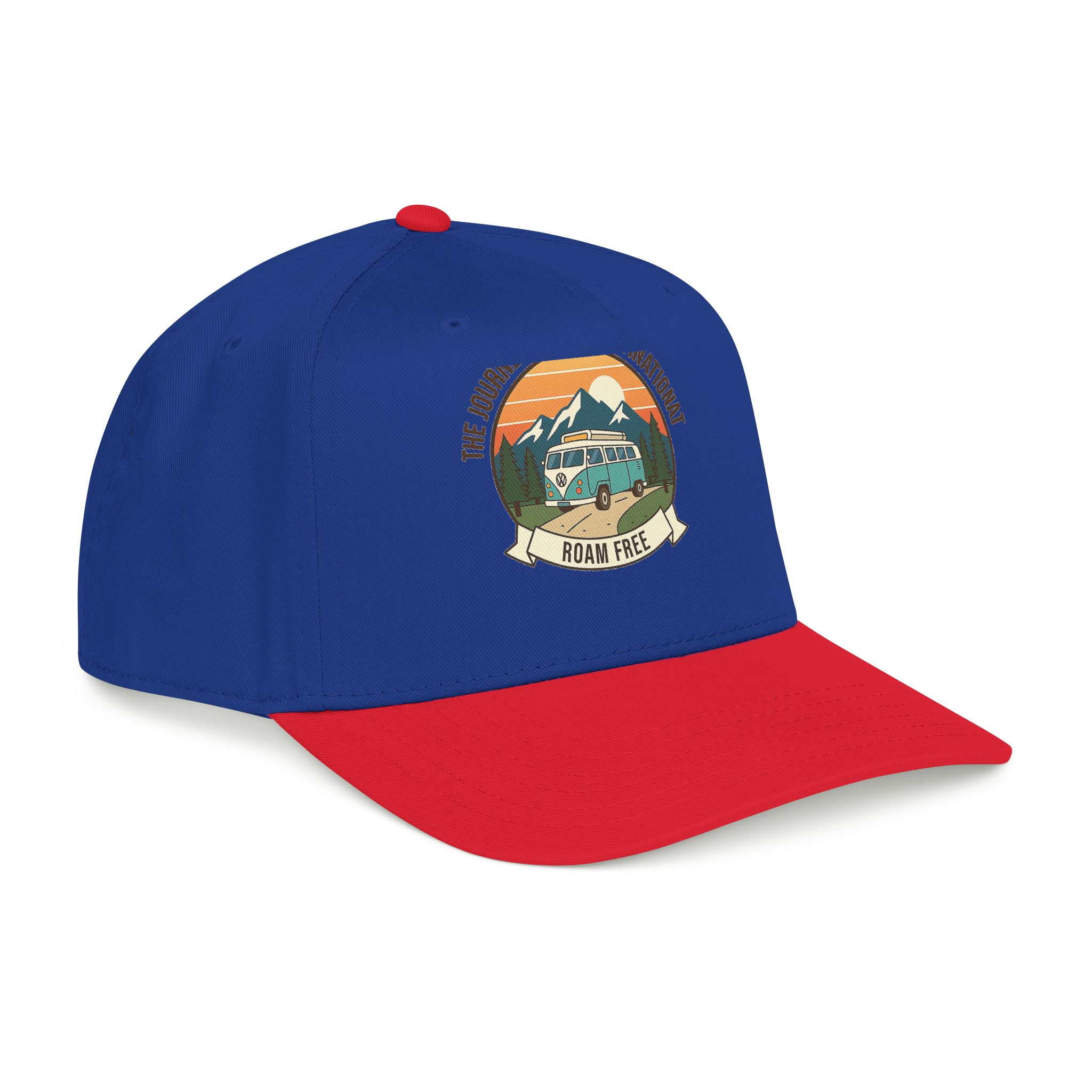 8295208055596142117_2048.jpeg Baseball Cap — "The Journey Is The Destination" Mid Profile Baseball Hat