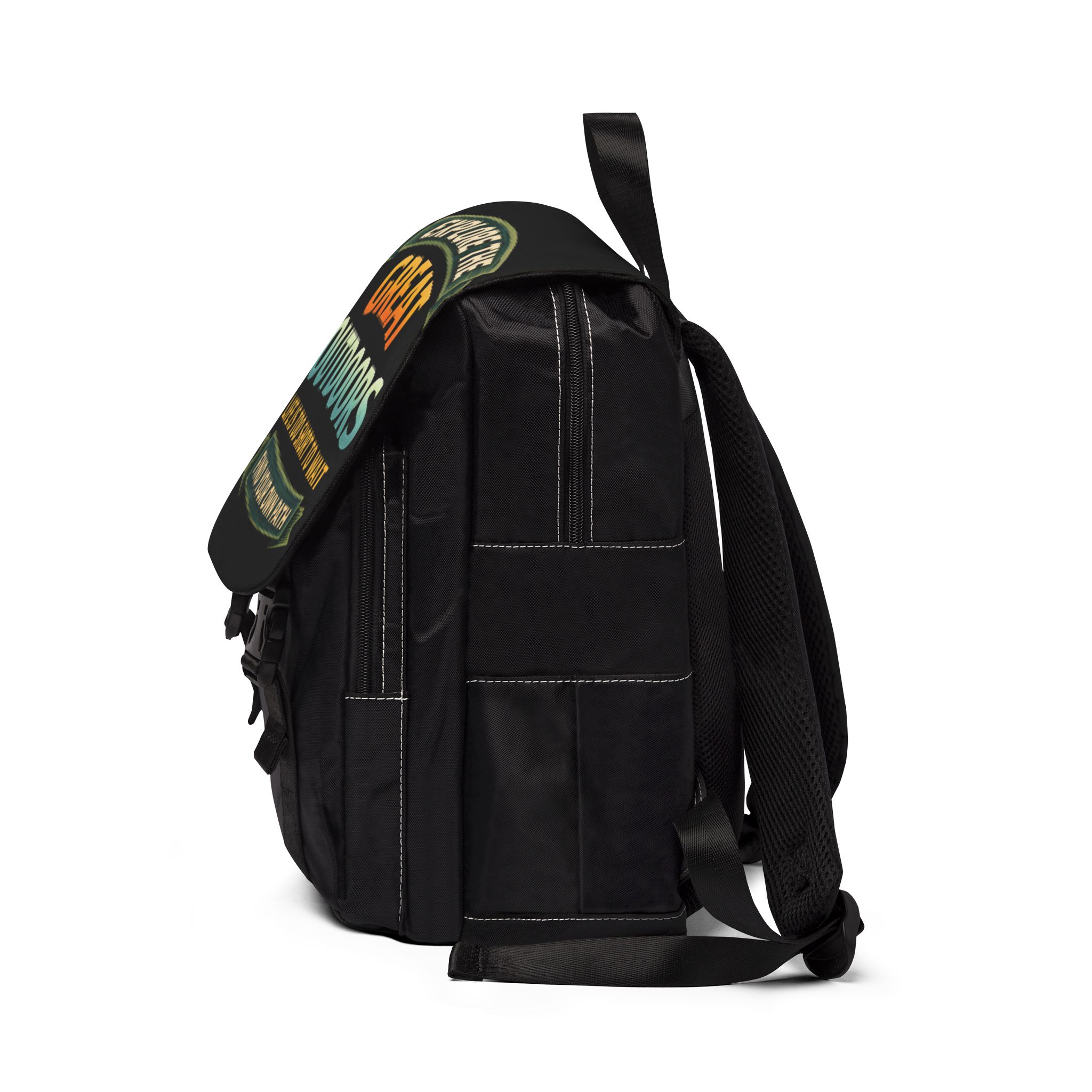 856167155713597376_2048.jpeg Unisex Casual Shoulder Backpack—"Explore The Great Outdoors" Design Scenic-Line(Campervan)