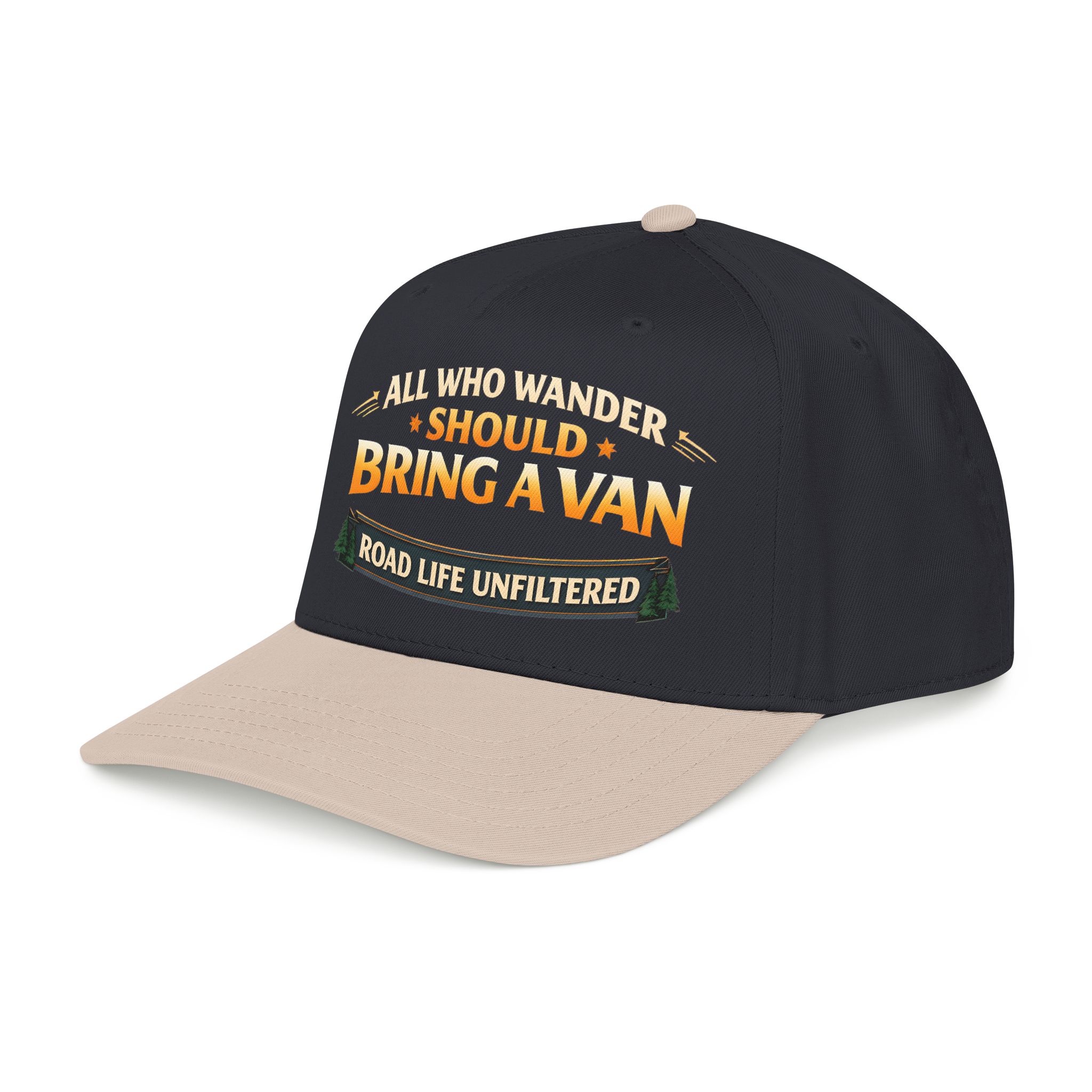 8571775619415457134_2048.jpeg Baseball Cap - "All Who wander Should Bring A Van" Design Scenic-Line