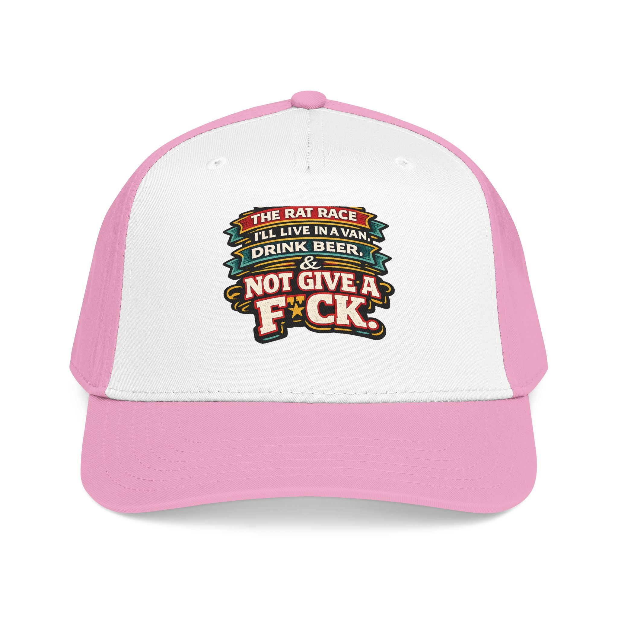 Baseball Cap - "Screw The Rat Race" Design F**K-Line