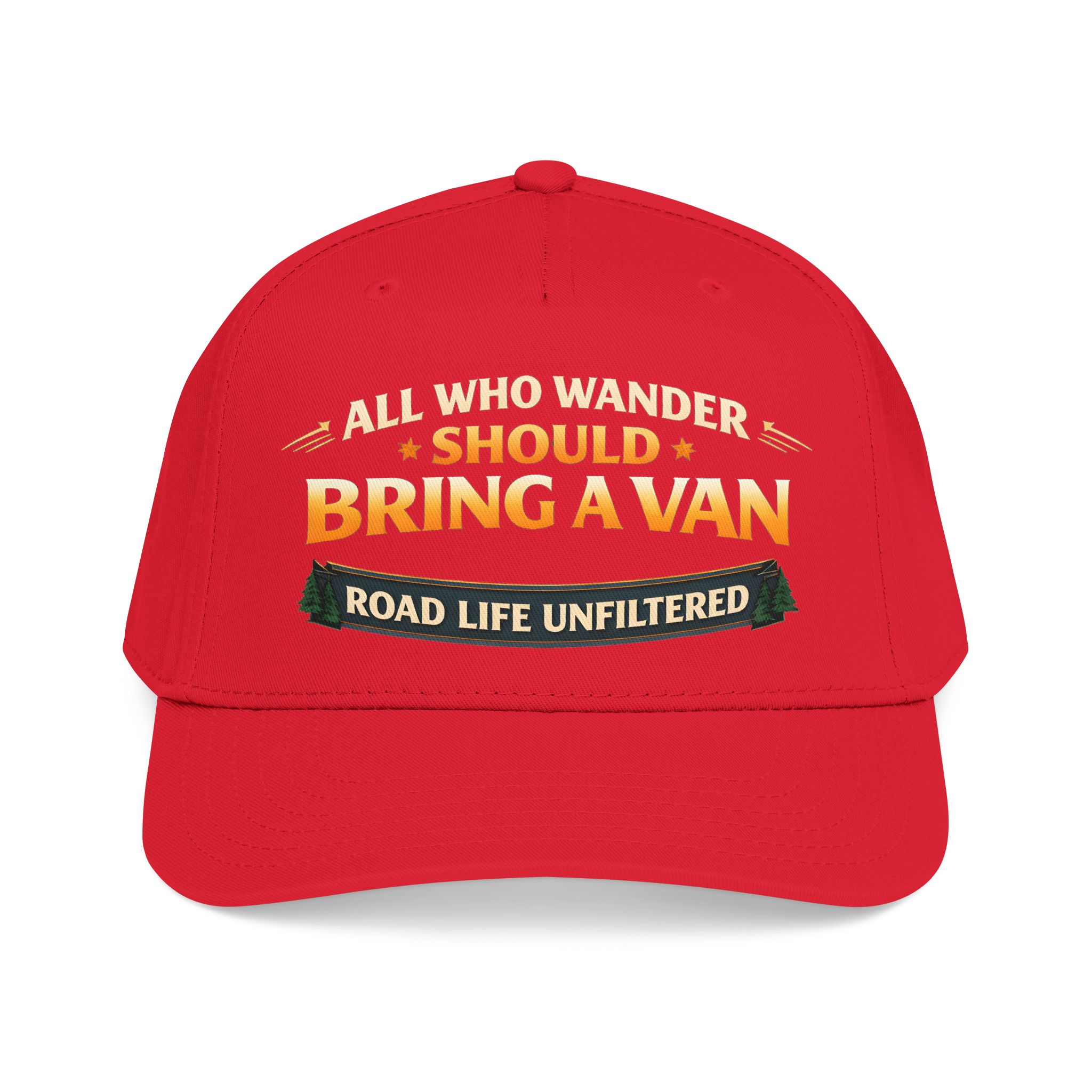 877663848373567833_2048.jpeg Baseball Cap - "All Who wander Should Bring A Van" Design Scenic-Line