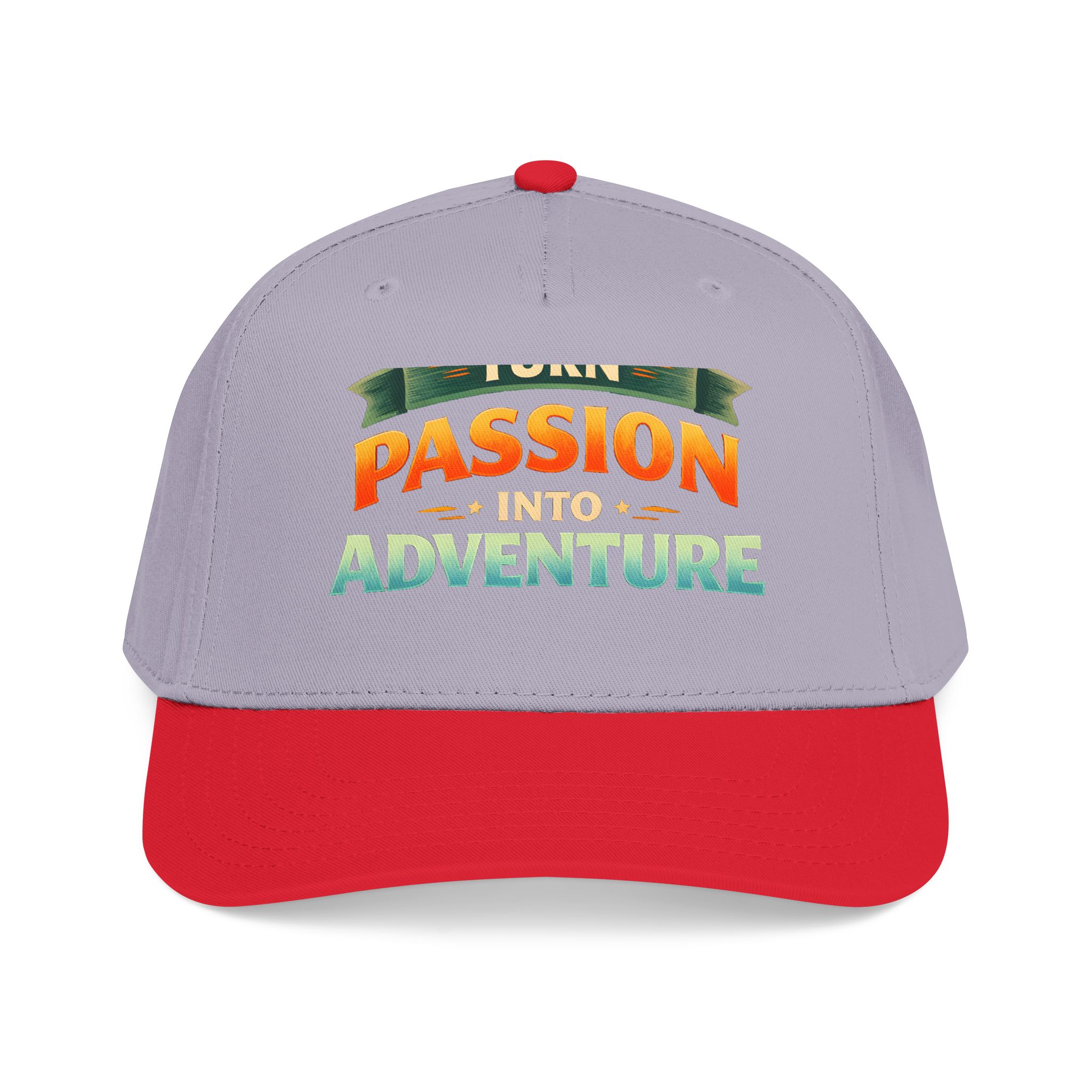Baseball Cap - "Turn Passion Into Adventure" Design Scenic-Line