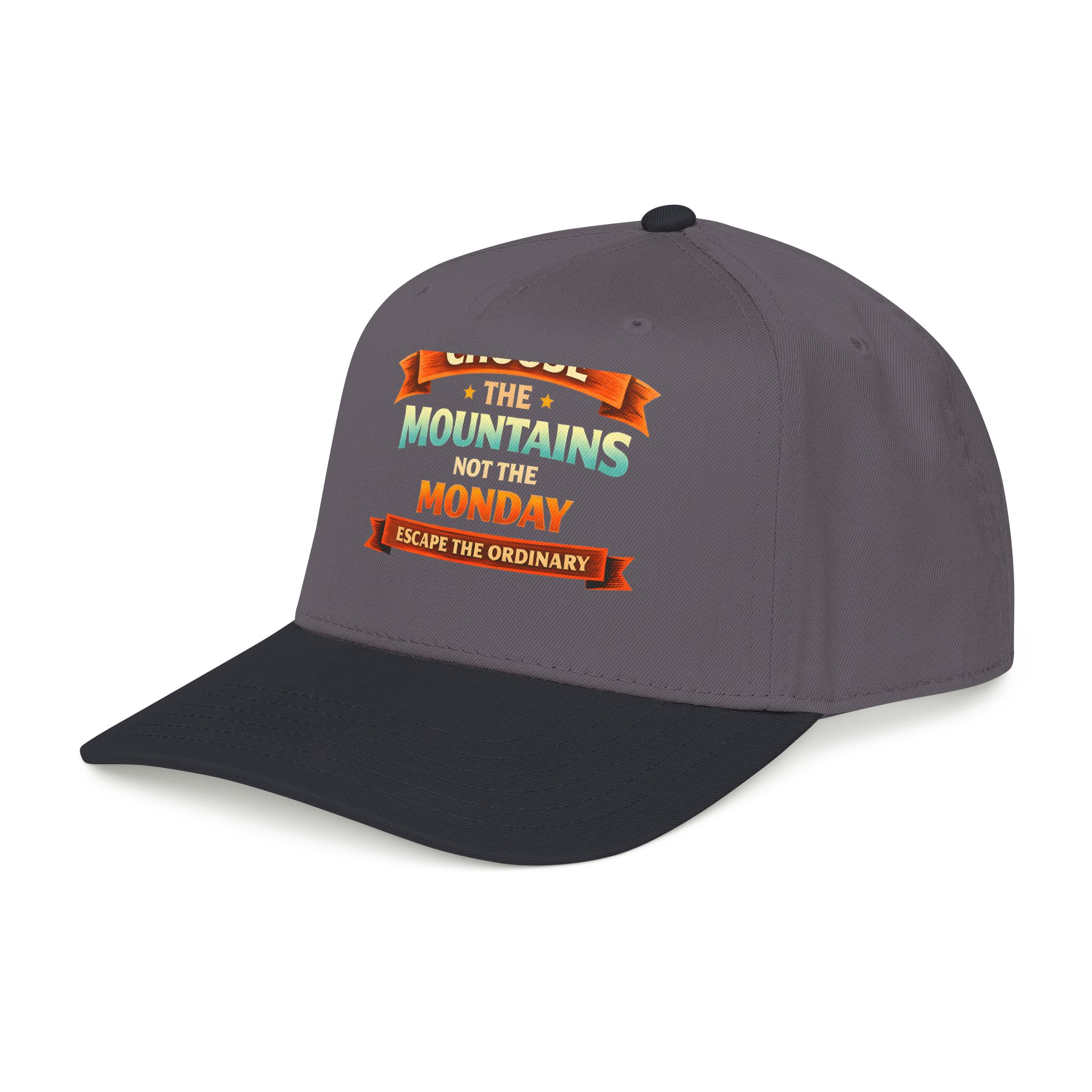 8917609758104518095_2048.jpeg Baseball Cap - "Choose The Mountens" Design Scenic-Line