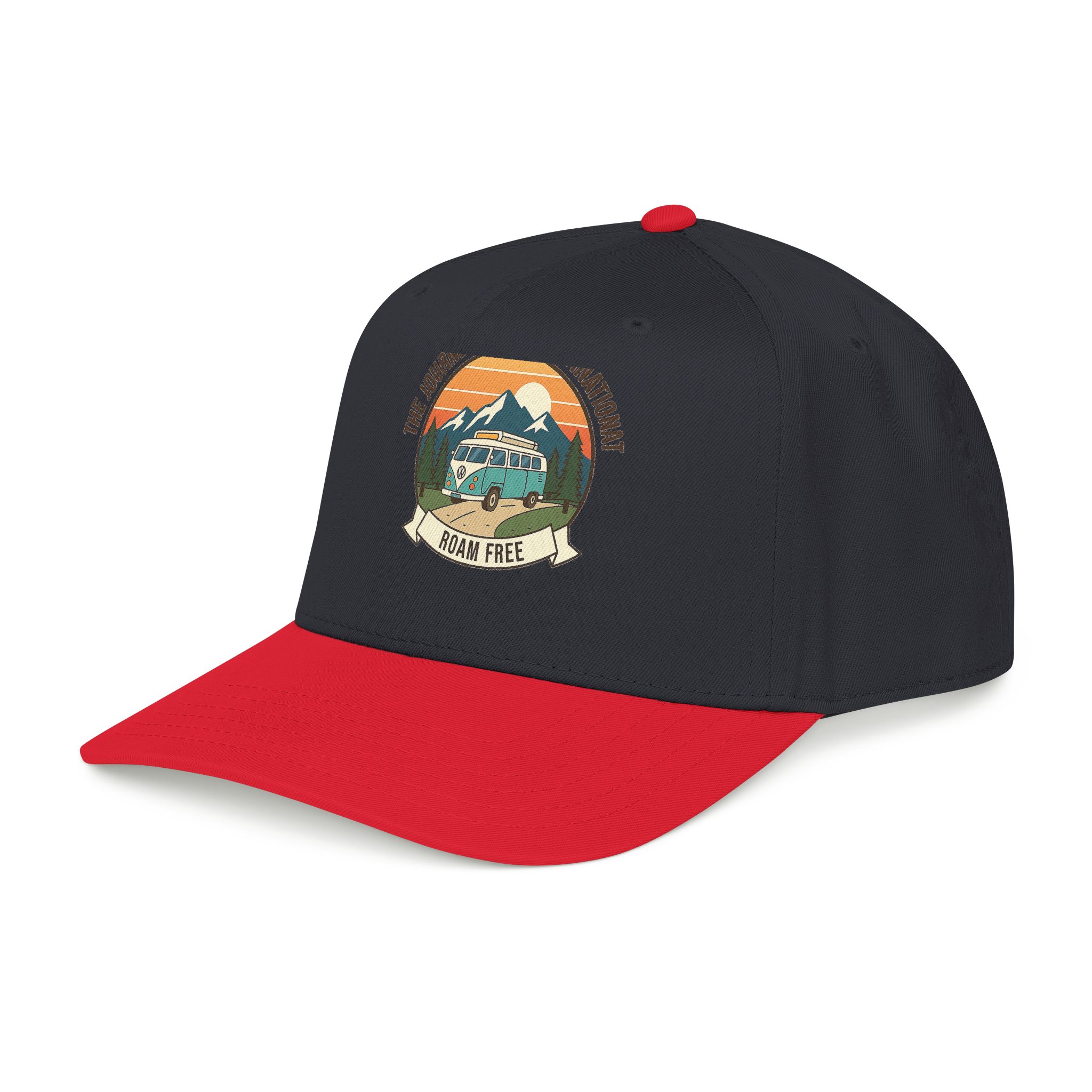 8939540849884210322_2048.jpeg Baseball Cap — "The Journey Is The Destination" Mid Profile Baseball Hat