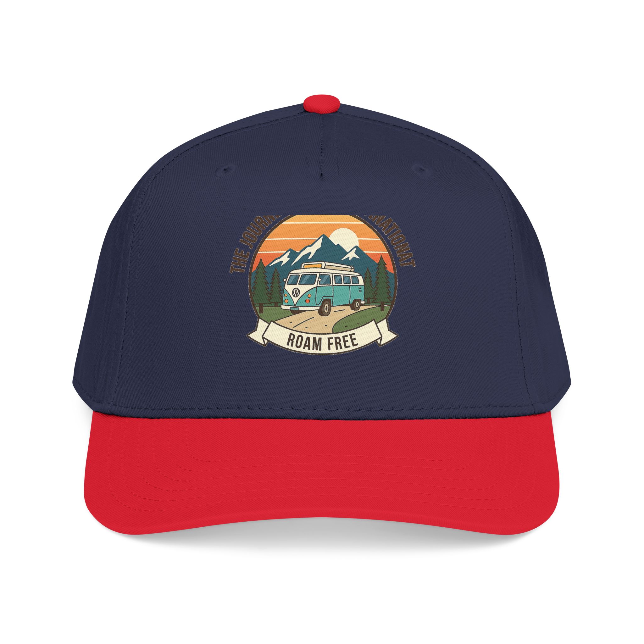 8943300640543340142_2048.jpeg Baseball Cap — "The Journey Is The Destination" Mid Profile Baseball Hat