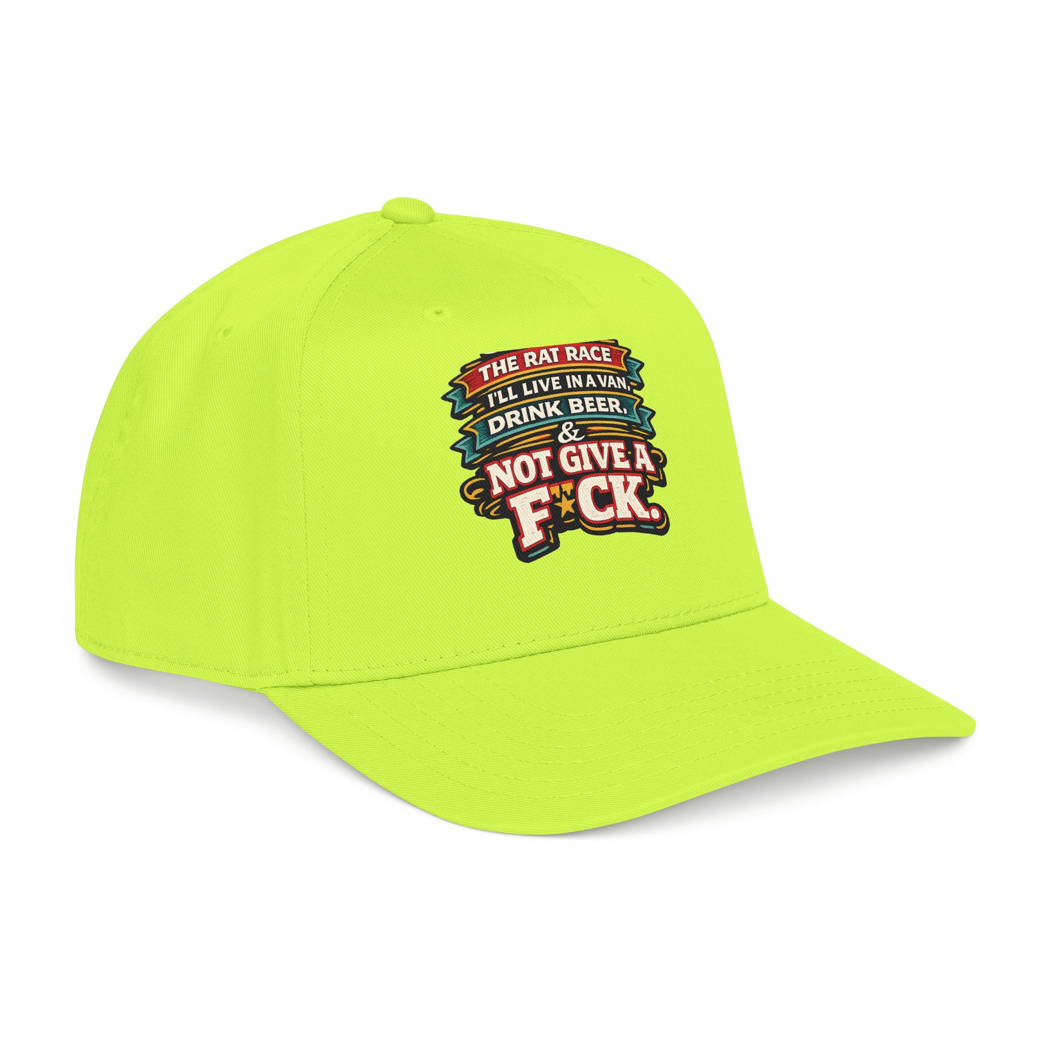 Baseball Cap - "Screw The Rat Race" Design F**K-Line