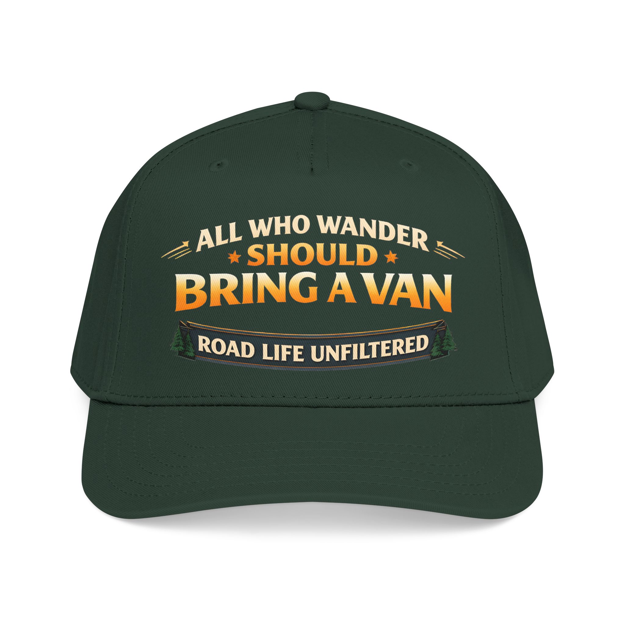 902575658525293162_2048.jpeg Baseball Cap - "All Who wander Should Bring A Van" Design Scenic-Line