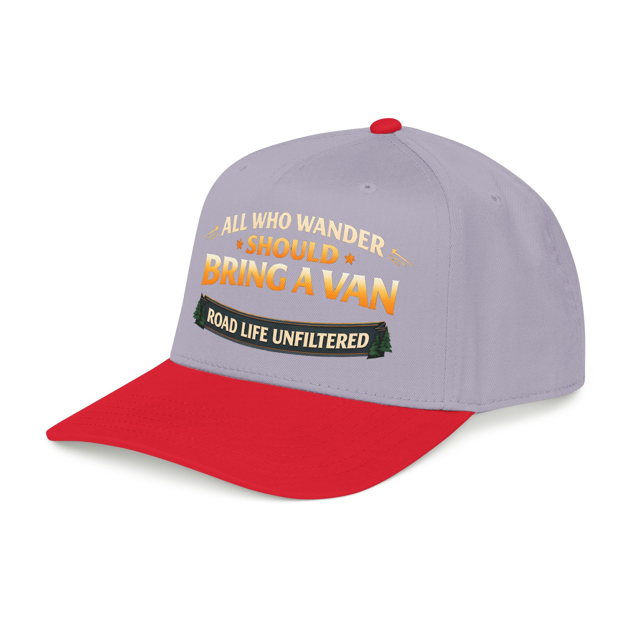 9060052070168862830_2048.jpeg Baseball Cap - "All Who wander Should Bring A Van" Design Scenic-Line