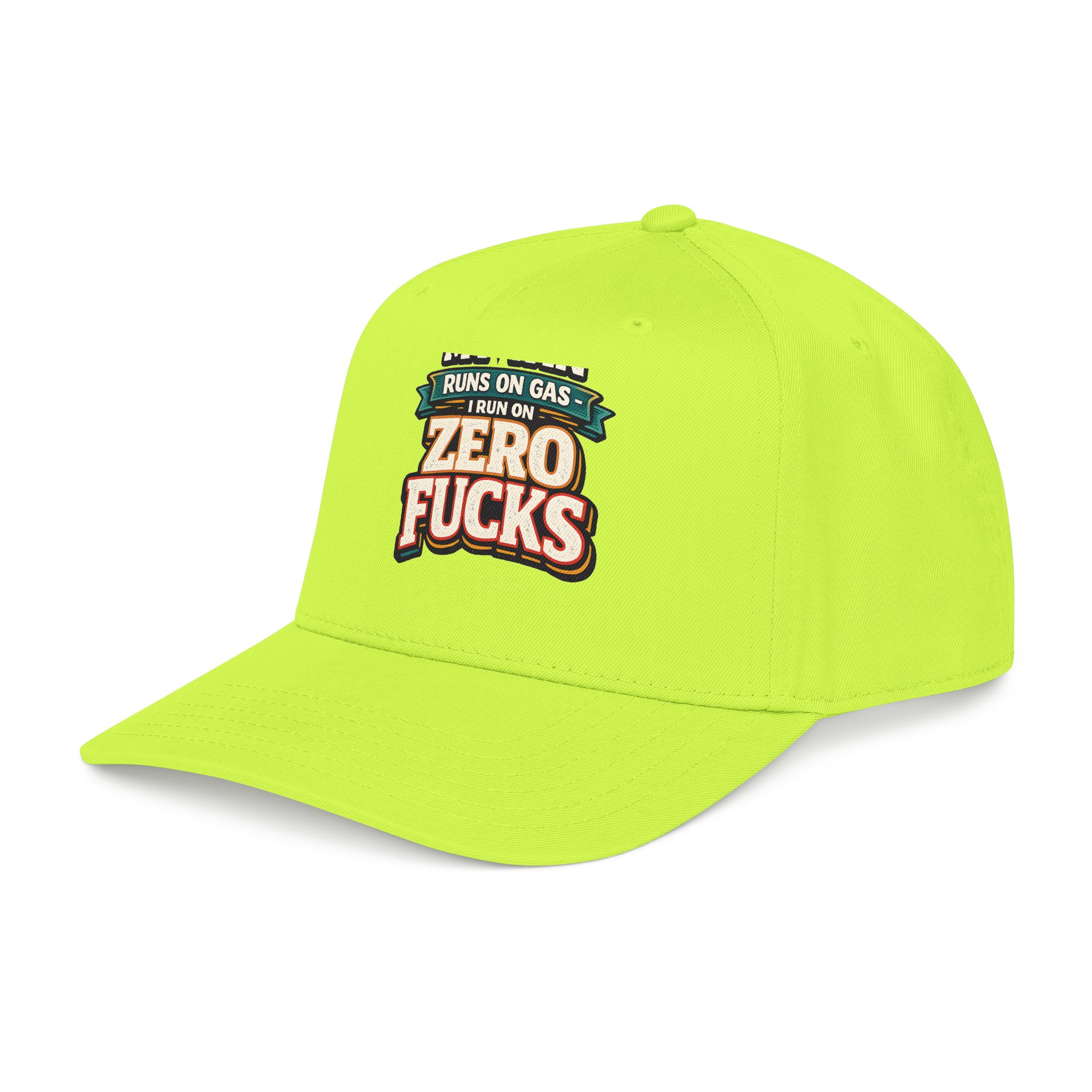 9060223202074432925_2048.jpeg Baseball Cap - "My Van Runs On Gas" Design F**K-Line