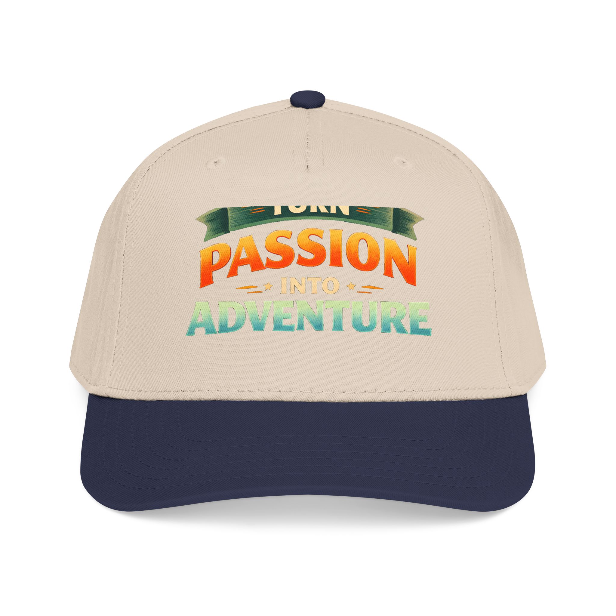 Baseball Cap - "Turn Passion Into Adventure" Design Scenic-Line